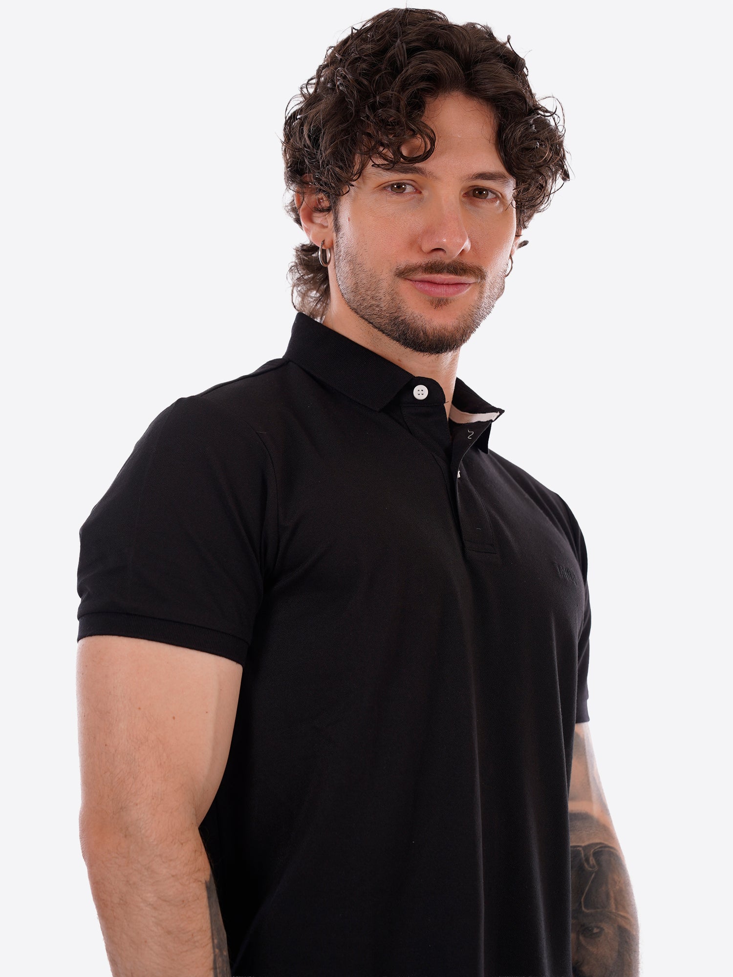 Polo TAKE TWO da Uomo - nero UKO4612BLK