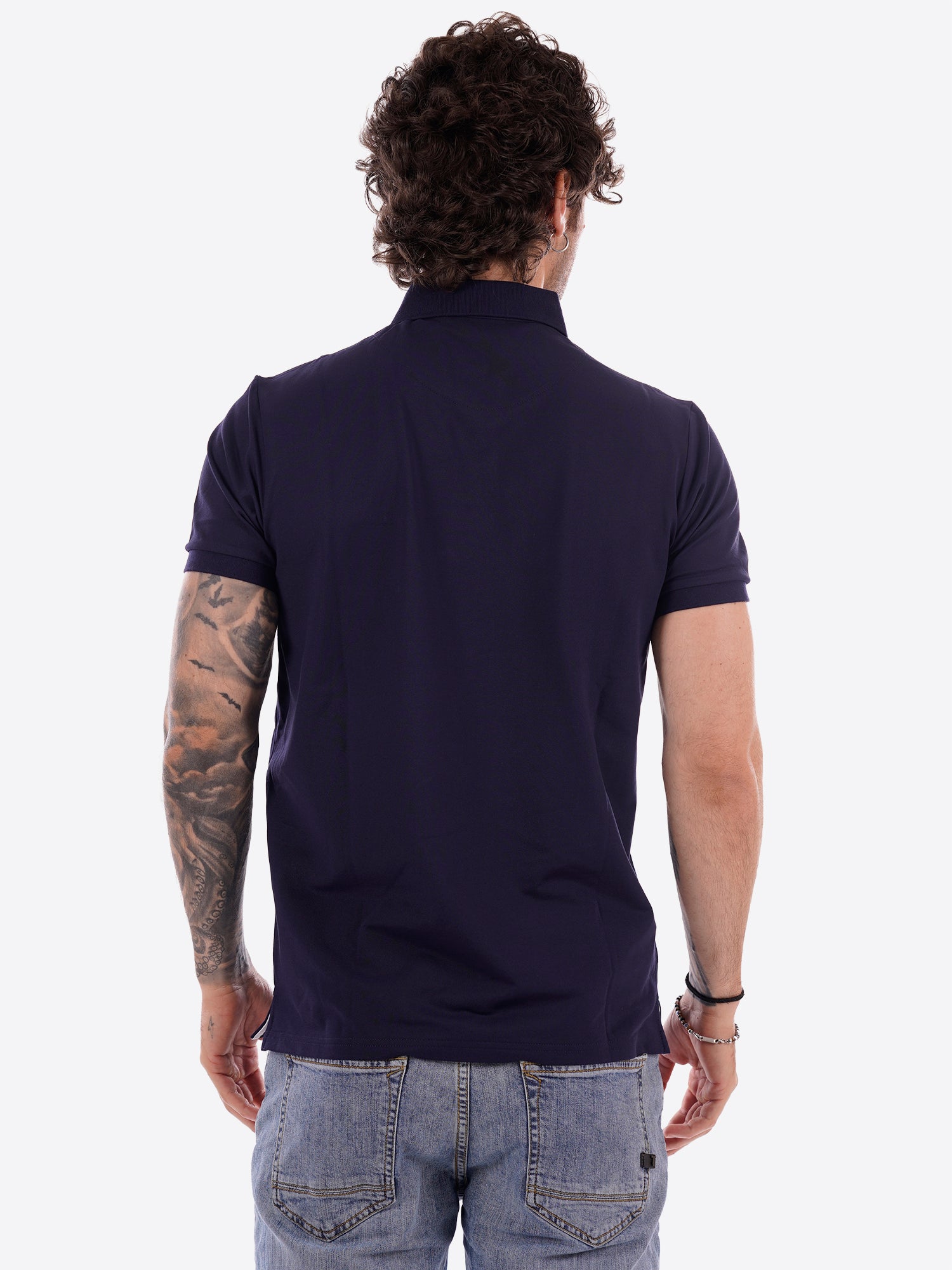 Polo TAKE TWO da Uomo - blu UKO4612NAVY