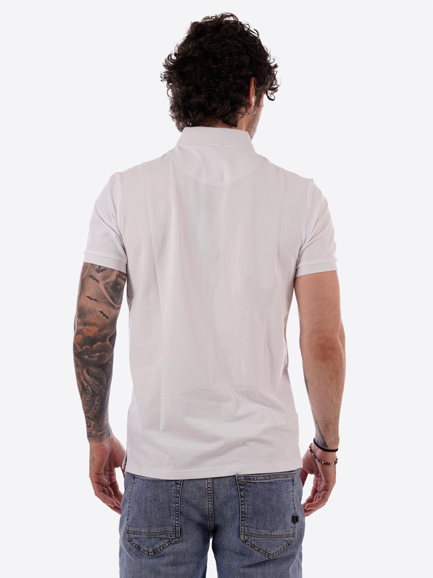 Polo TAKE TWO da Uomo - bianco UKO4612WHT