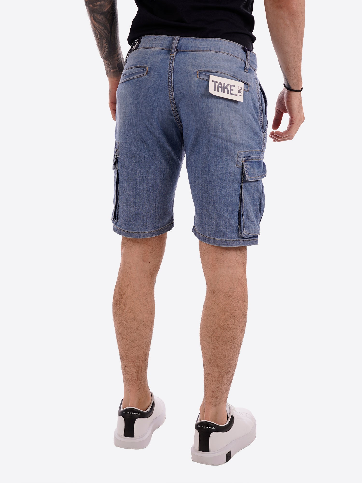 Bermuda jeans TAKE TWO da Uomo - blu UKO5404LAVMEDIO