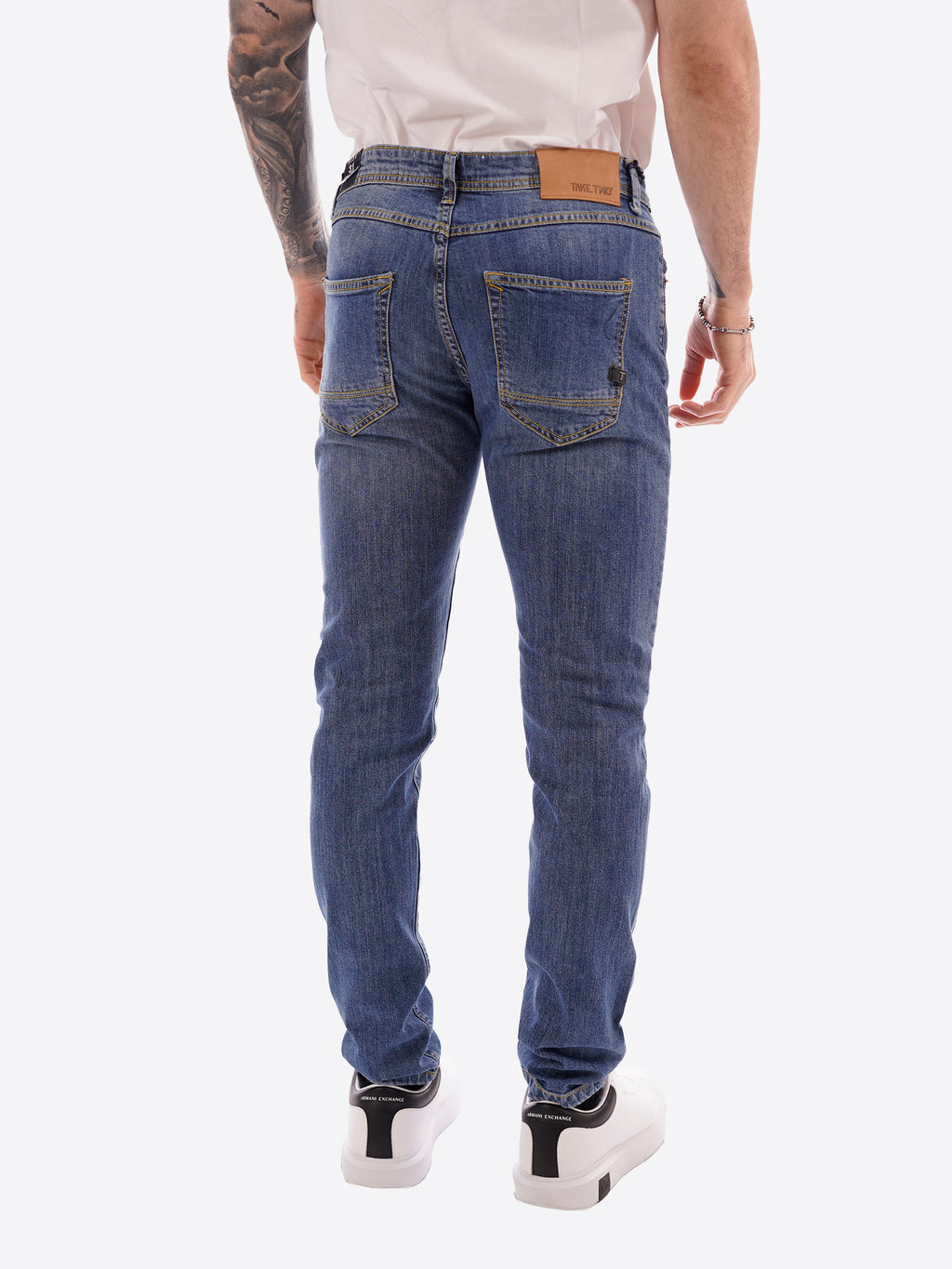 Pantalone Jeans TAKE TWO da Uomo - blu UKO5407LAVMEDIO