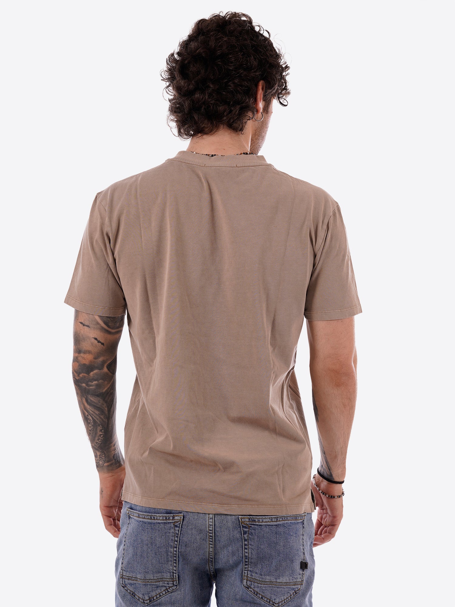 T-shirt TAKE TWO da Uomo - marrone UKO5608FANGO