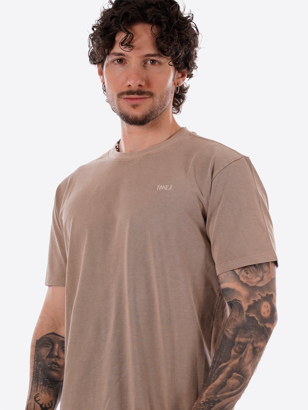 T-shirt TAKE TWO da Uomo - marrone UKO5608FANGO