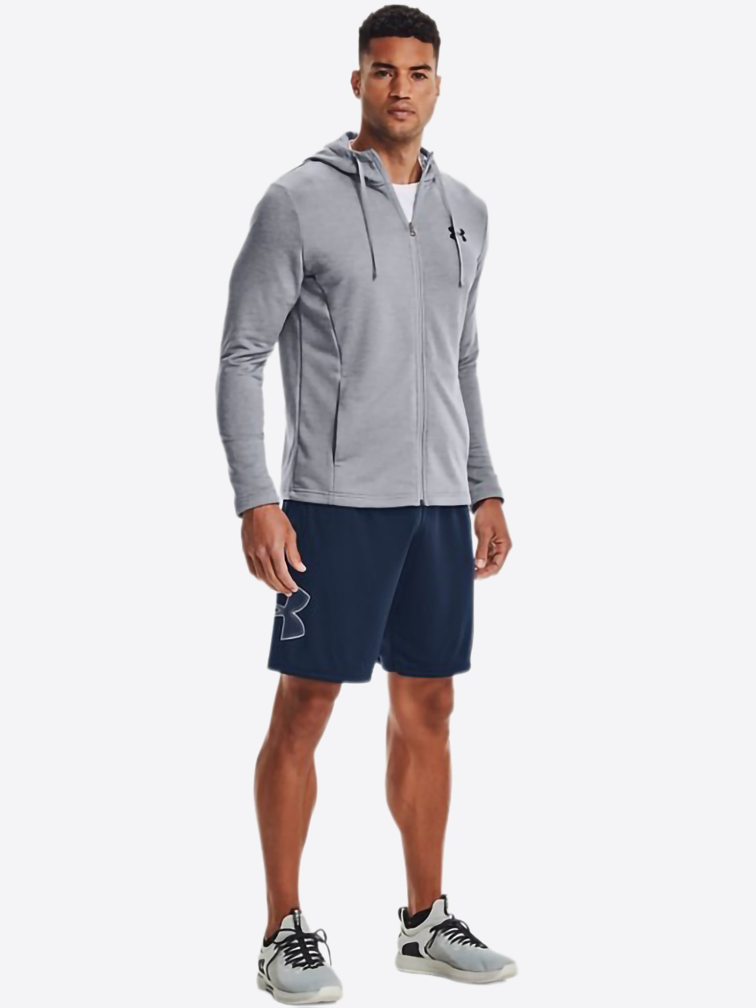 Shorts Elasticizzato UNDER ARMOR da Uomo - blu 1306443409 BLU