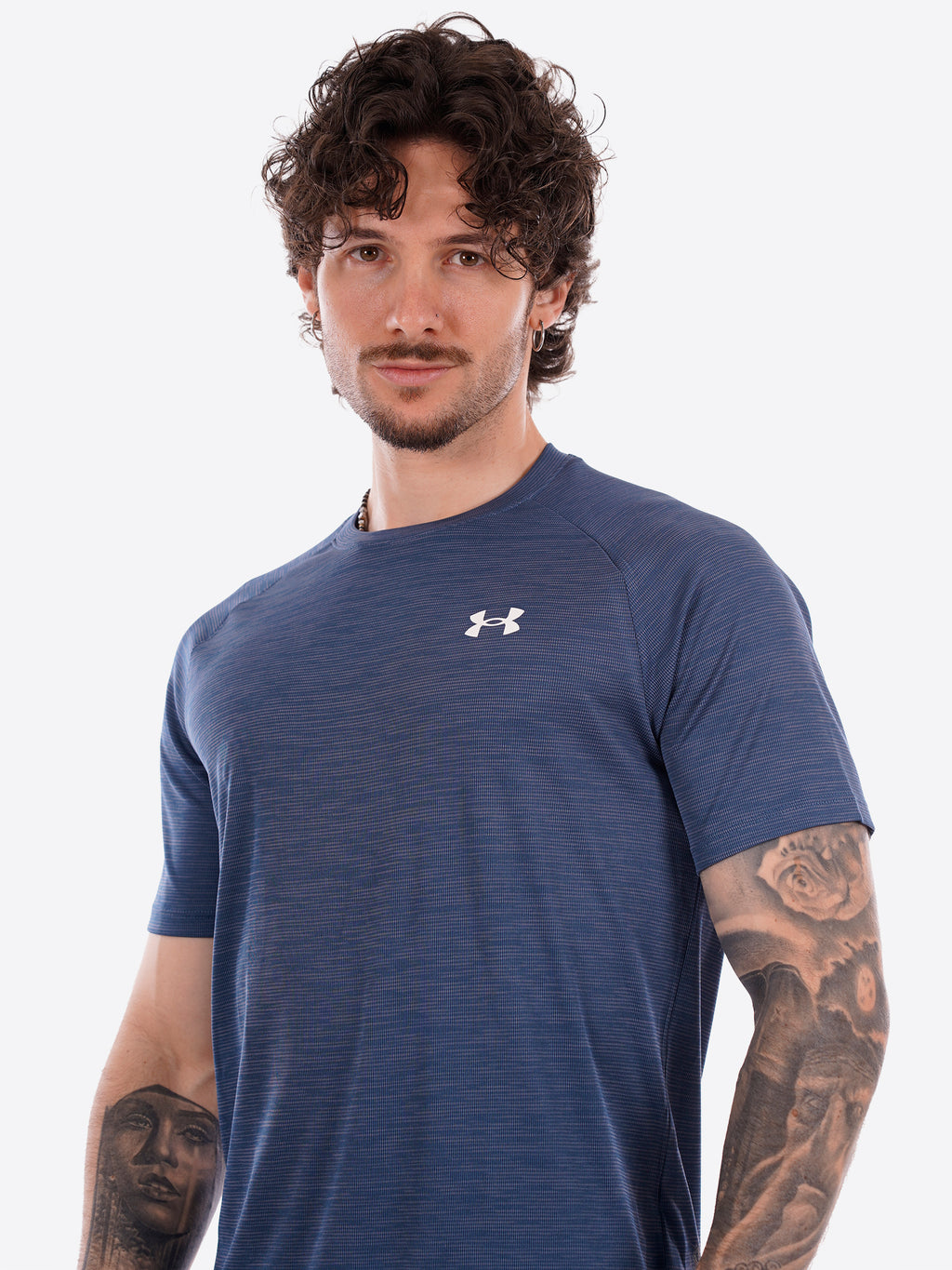 T-shirt UNDER ARMOR da Uomo - blu 1382796498 BLU