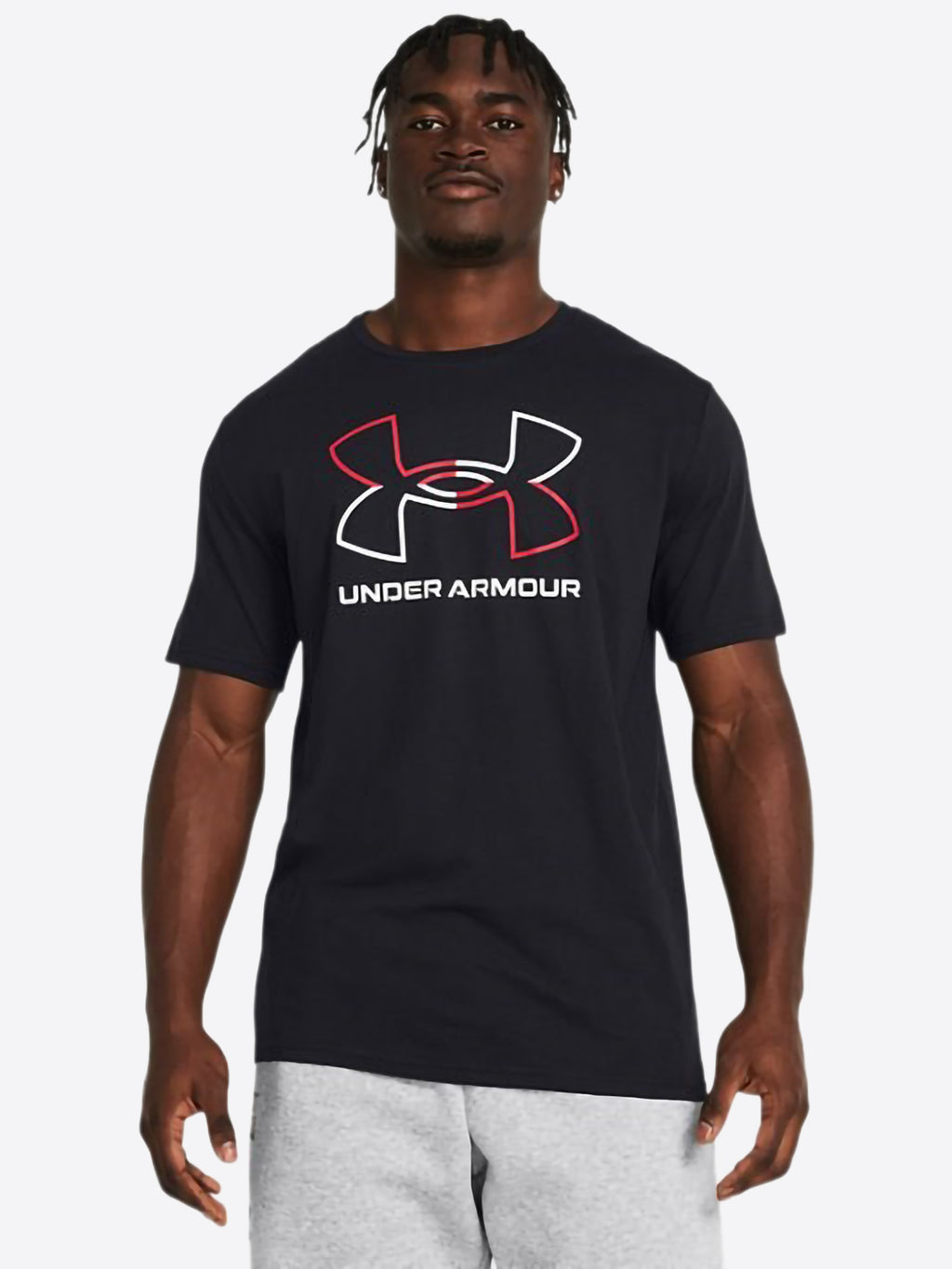 T-shirt UNDER ARMOR da Uomo - nero 1382915001 NERO