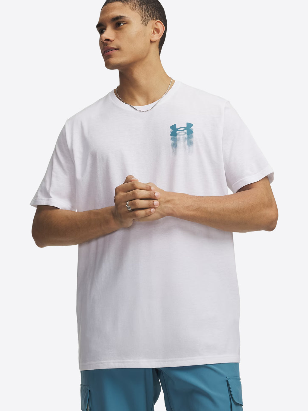 T-shirt UNDER ARMOR da Uomo - bianco 6009245100 BIANCO