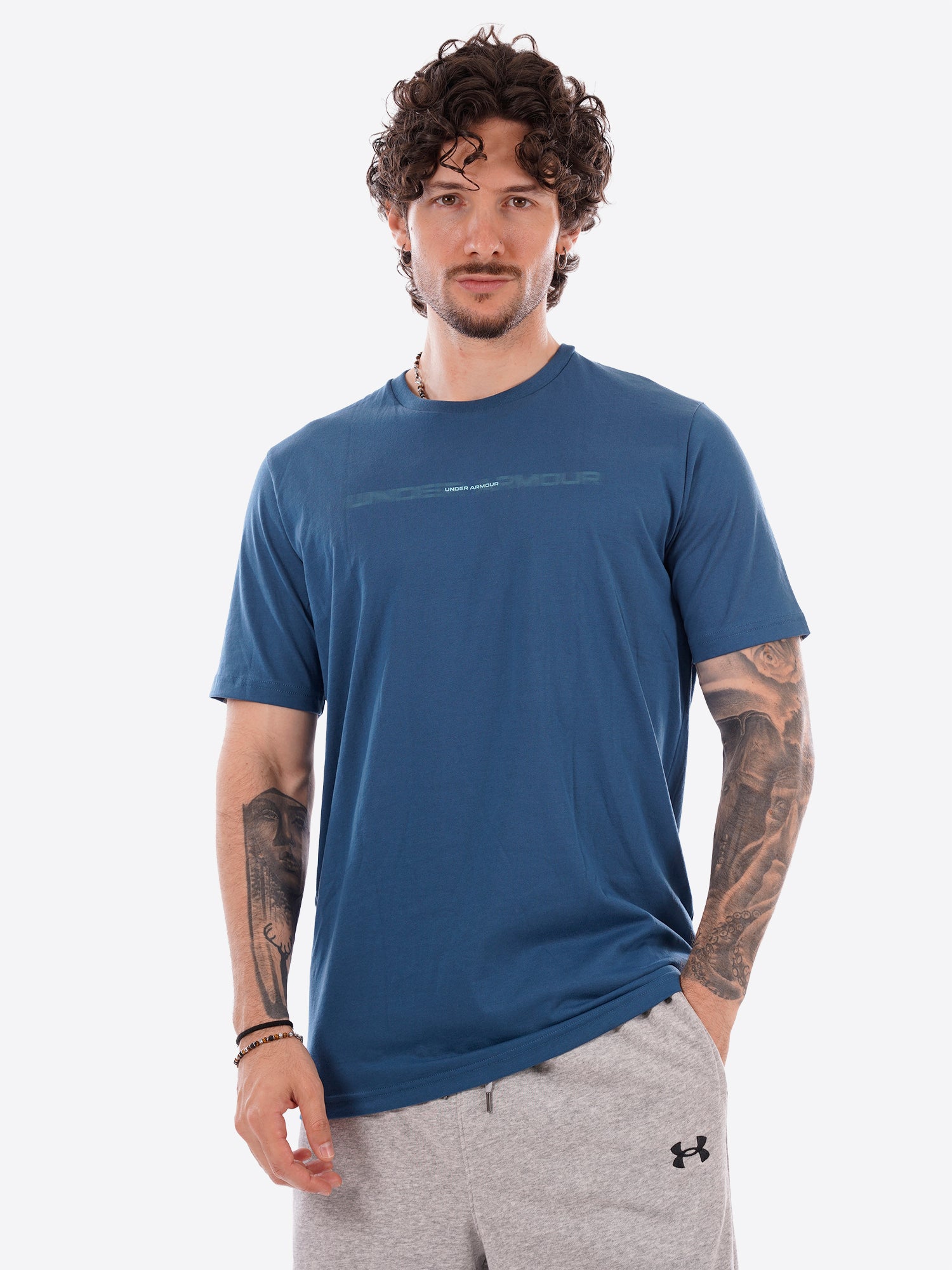T-shirt UNDER ARMOR da Uomo - blu 6009248498 BLU