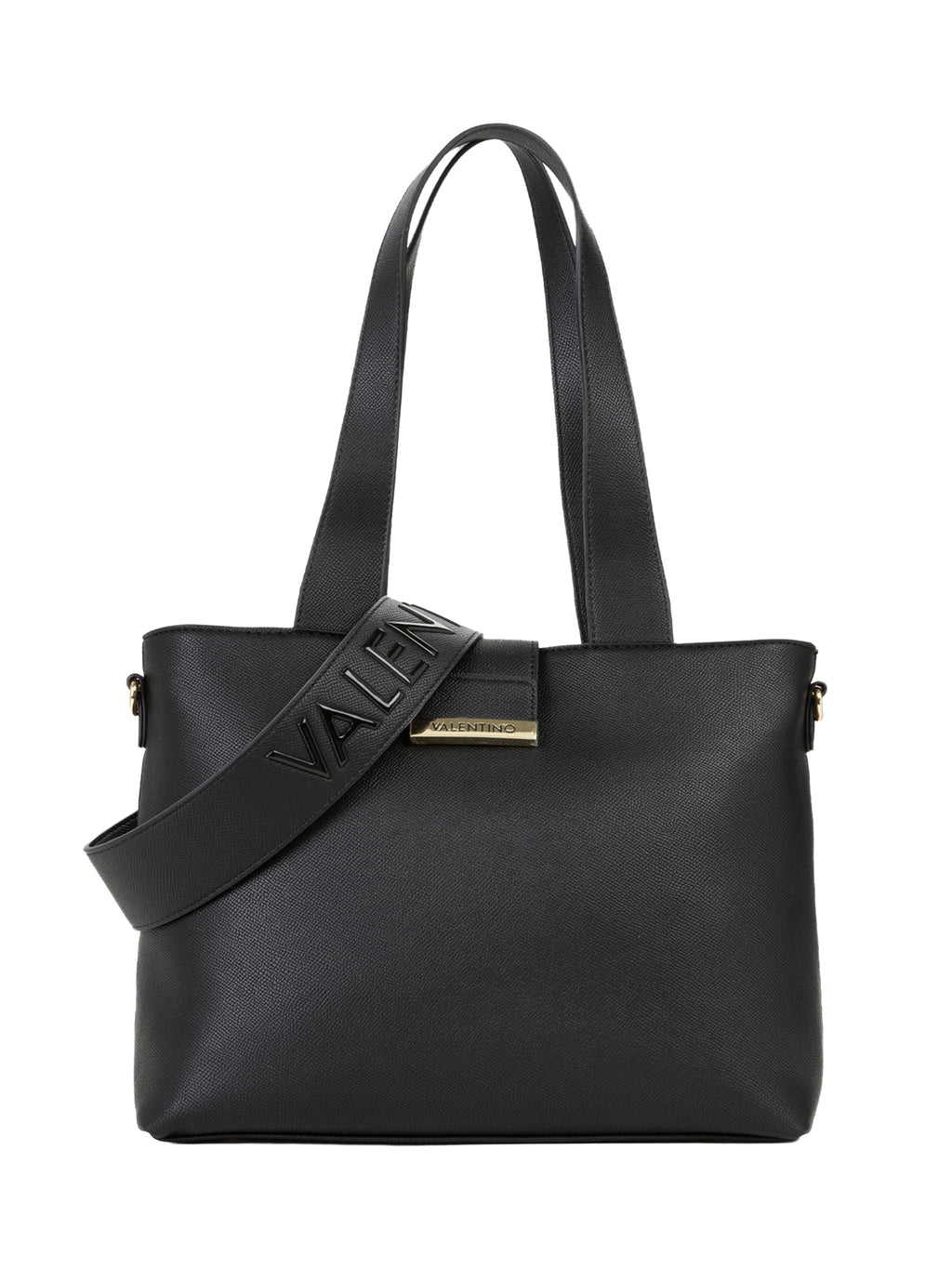 Borsa Shopper VALENTINO da Donna - nero VBS9U801001