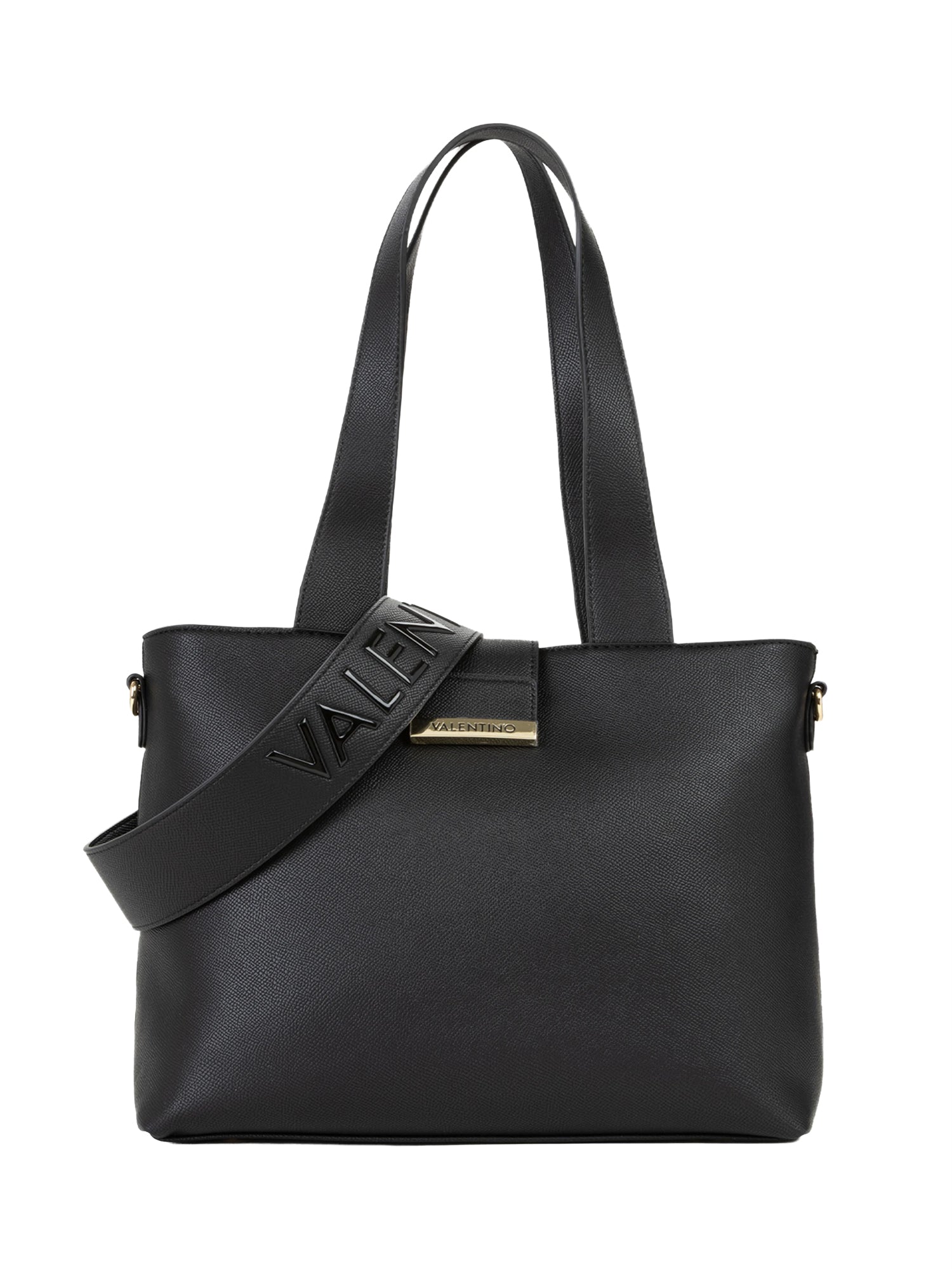Borsa Shopper VALENTINO da Donna - nero VBS9U801001