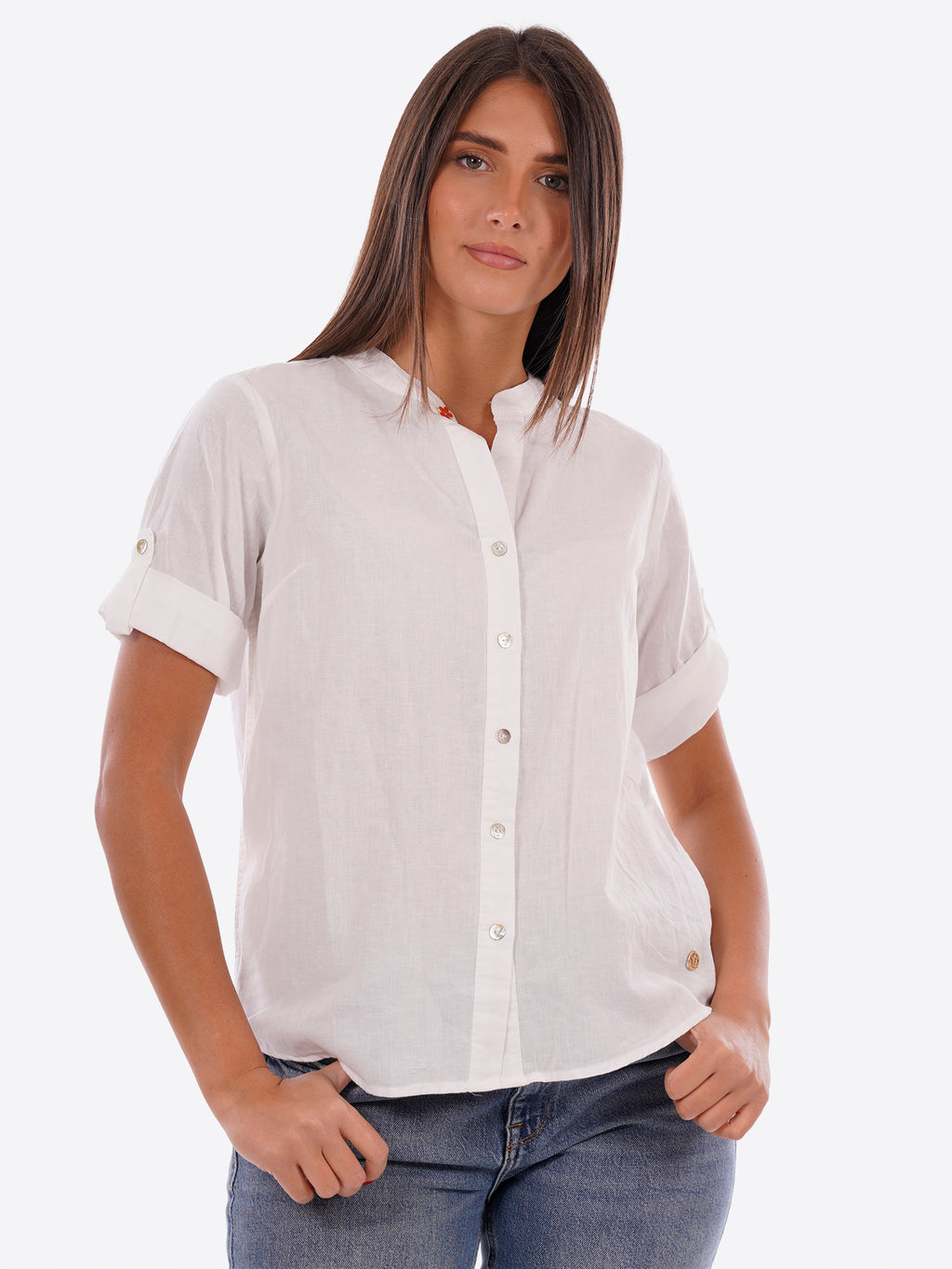 Camicia YES-ZEE da Donna - bianco C231YZ00101