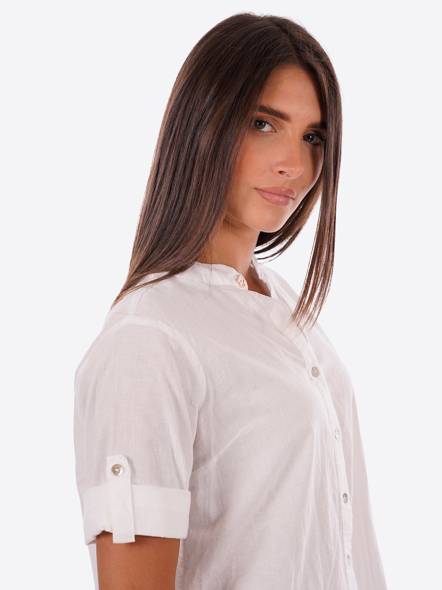 Camicia YES-ZEE da Donna - bianco C231YZ00101