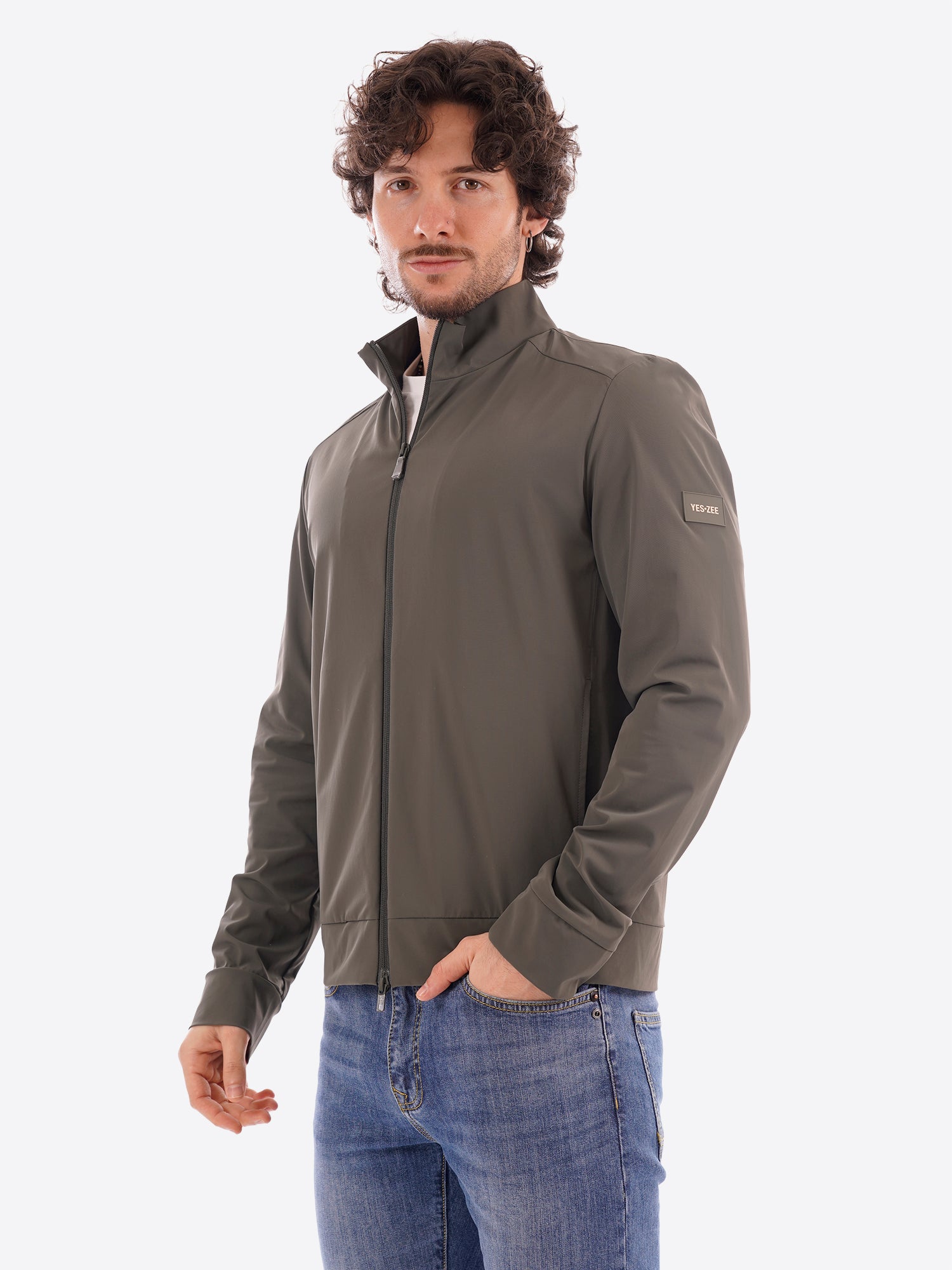 Giubbino YES-ZEE da Uomo - verde J514KQ00979
