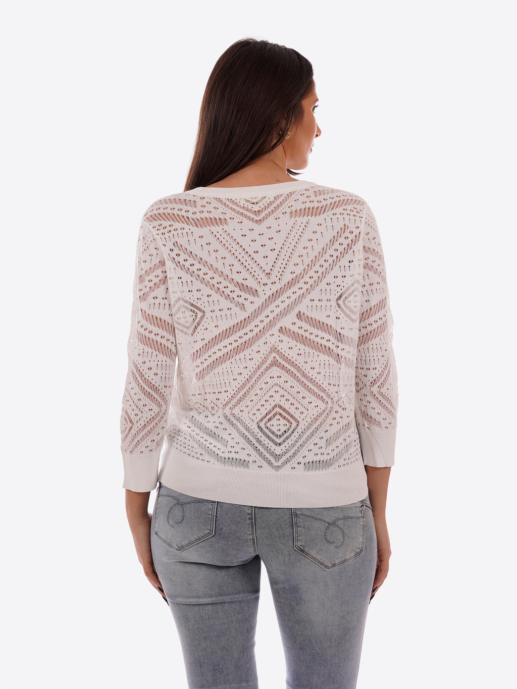 Maglia YES-ZEE da Donna - bianco M437BR00107