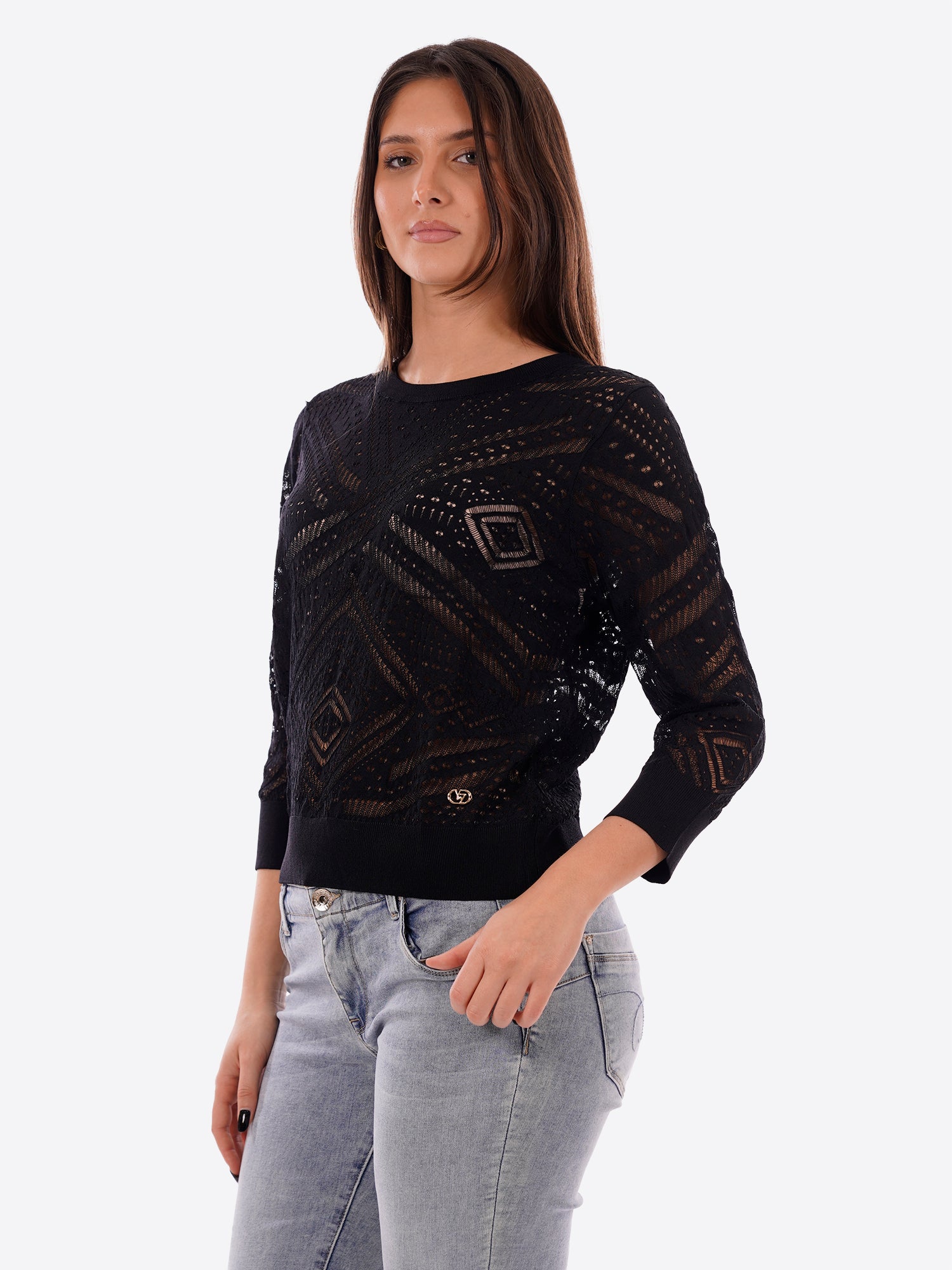 Maglia YES-ZEE da Donna - nero M437BR00801