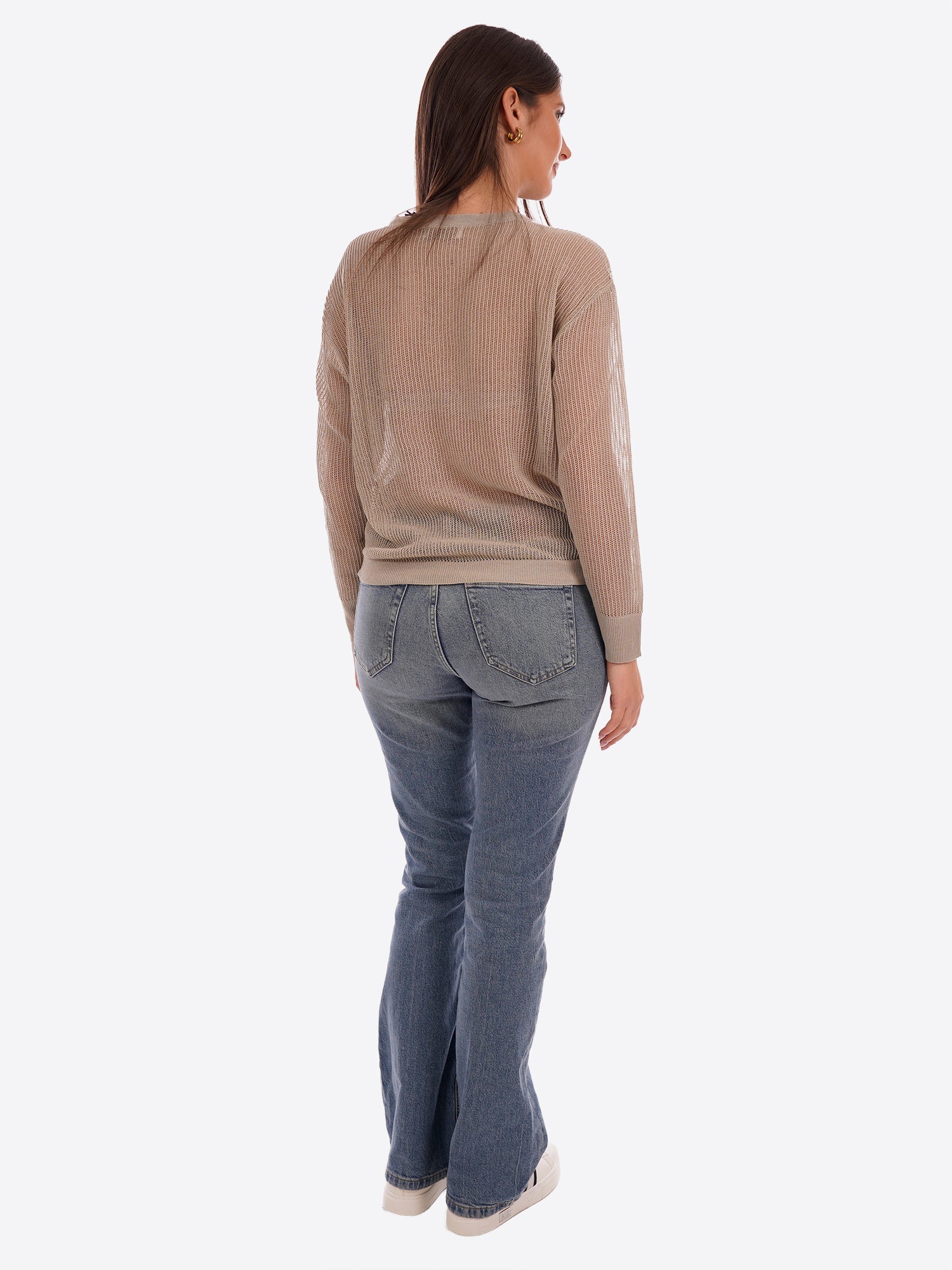 Maglione YES-ZEE da Donna - beige M449HF00222