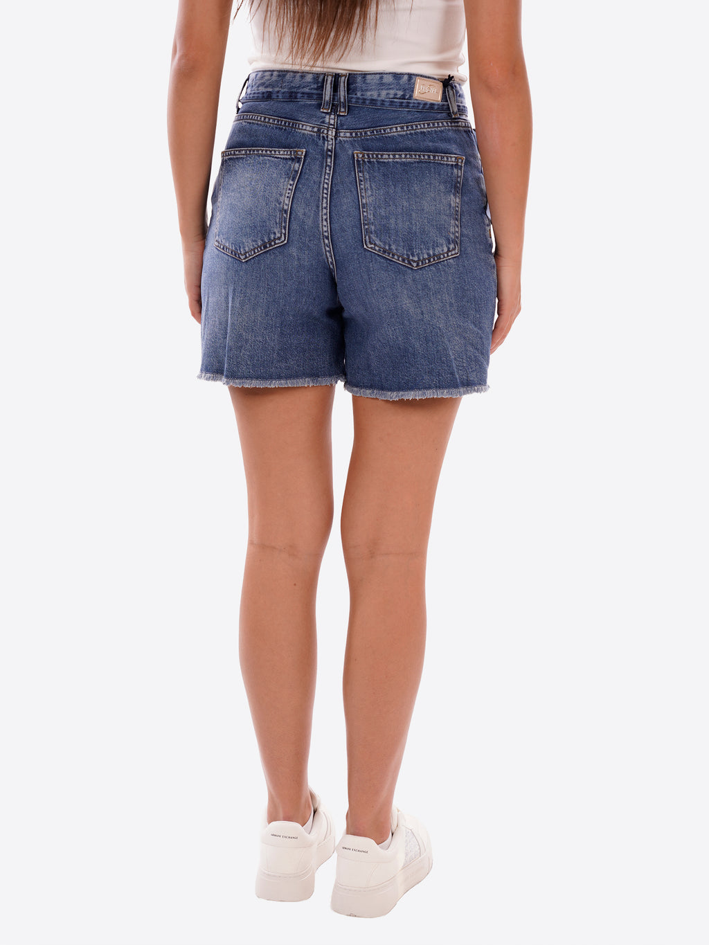 Shorts YES-ZEE da Donna - blu P225W306712STONED