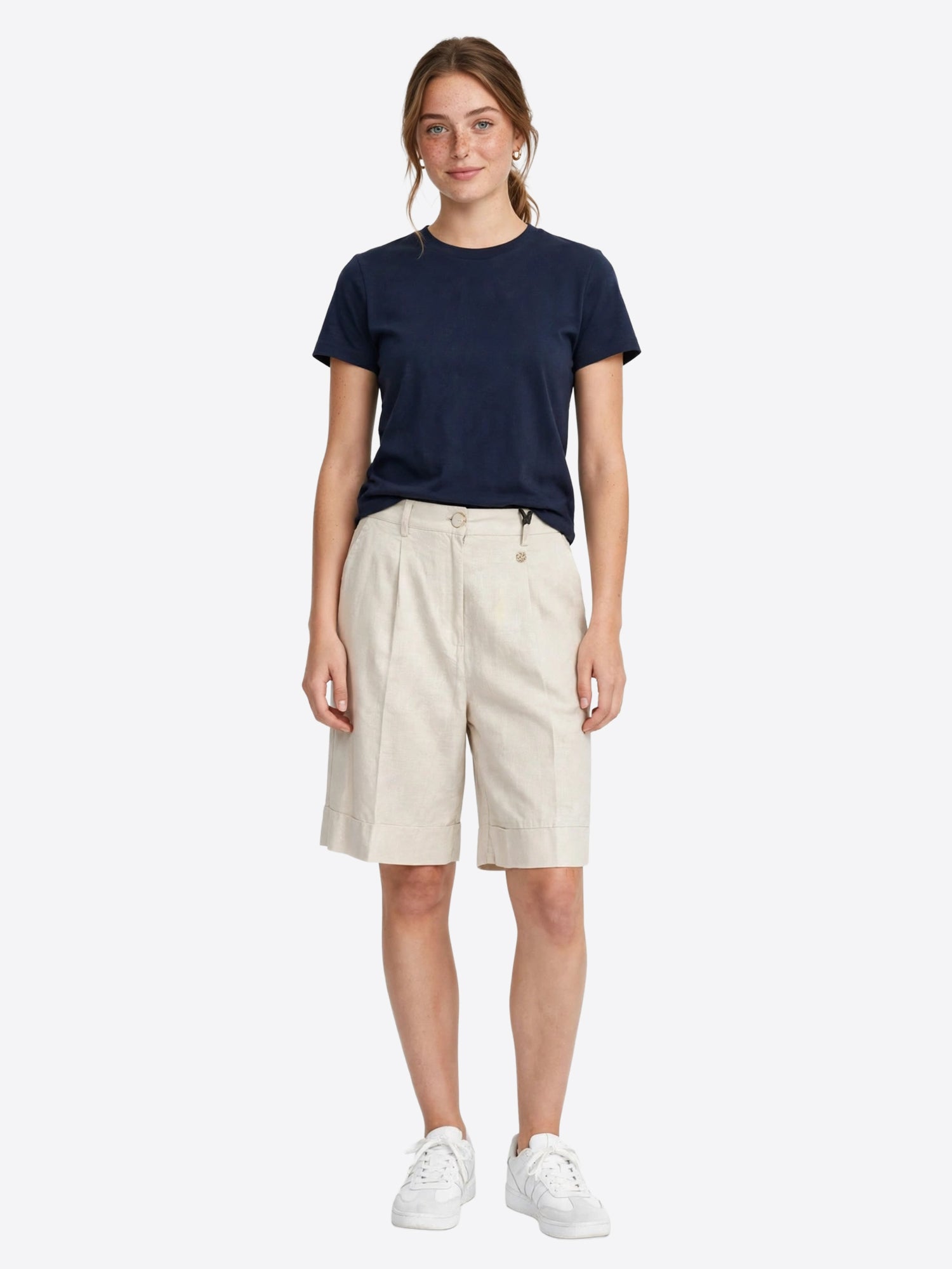 Bermuda YES-ZEE da Donna - beige P292J200245