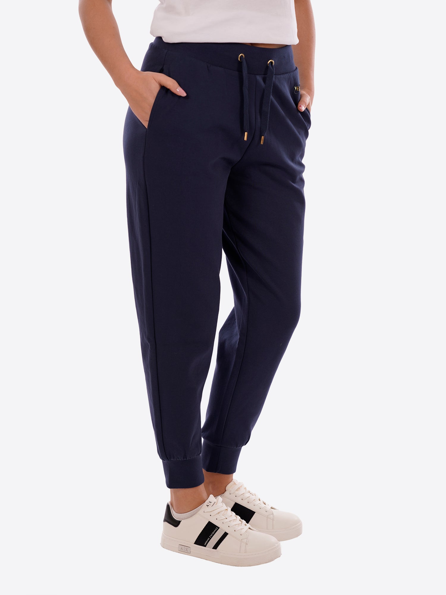 Pantalone Tuta YES-ZEE da Donna - blu P381SB00713