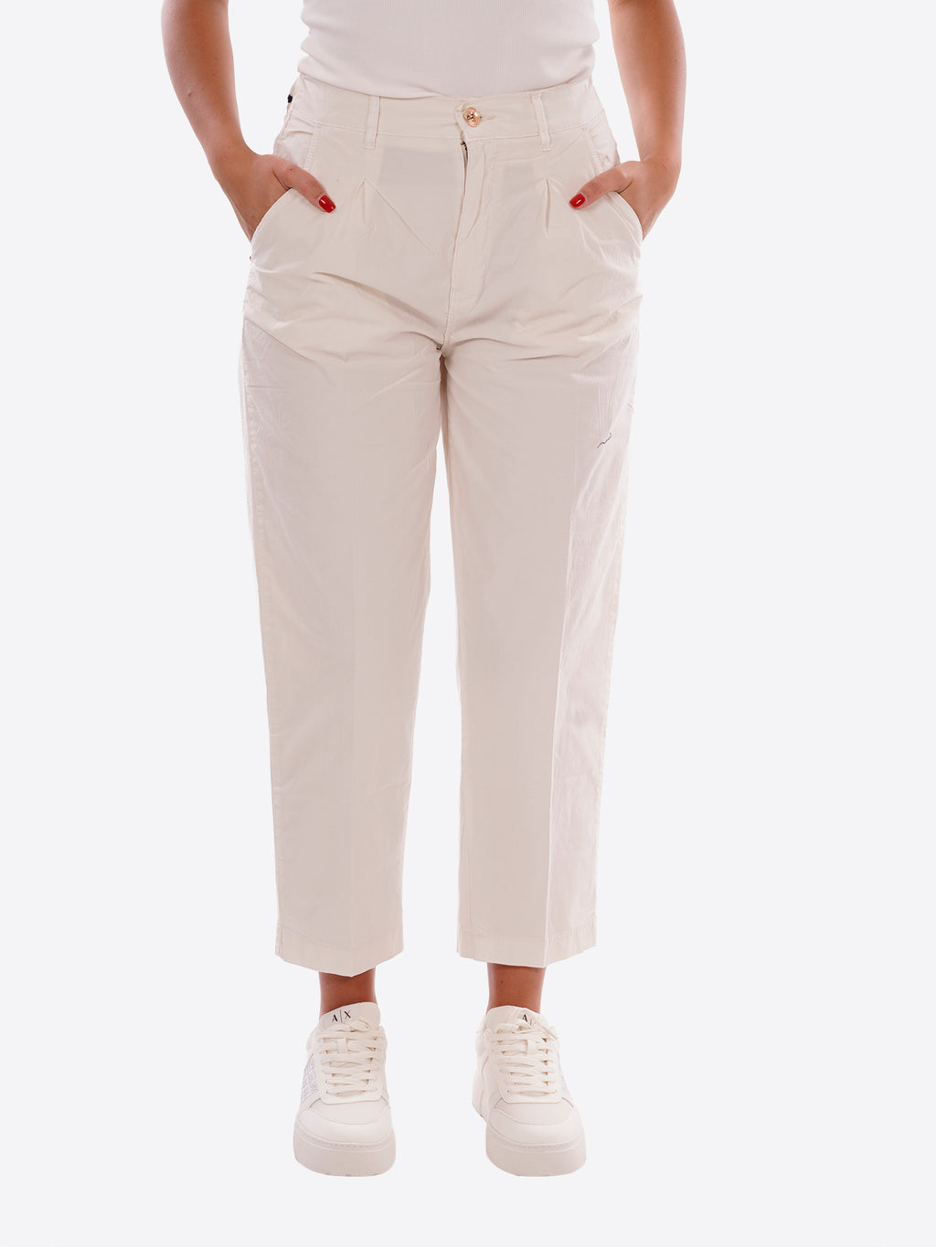 Pantalone YES-ZEE da Donna - bianco P394W00107