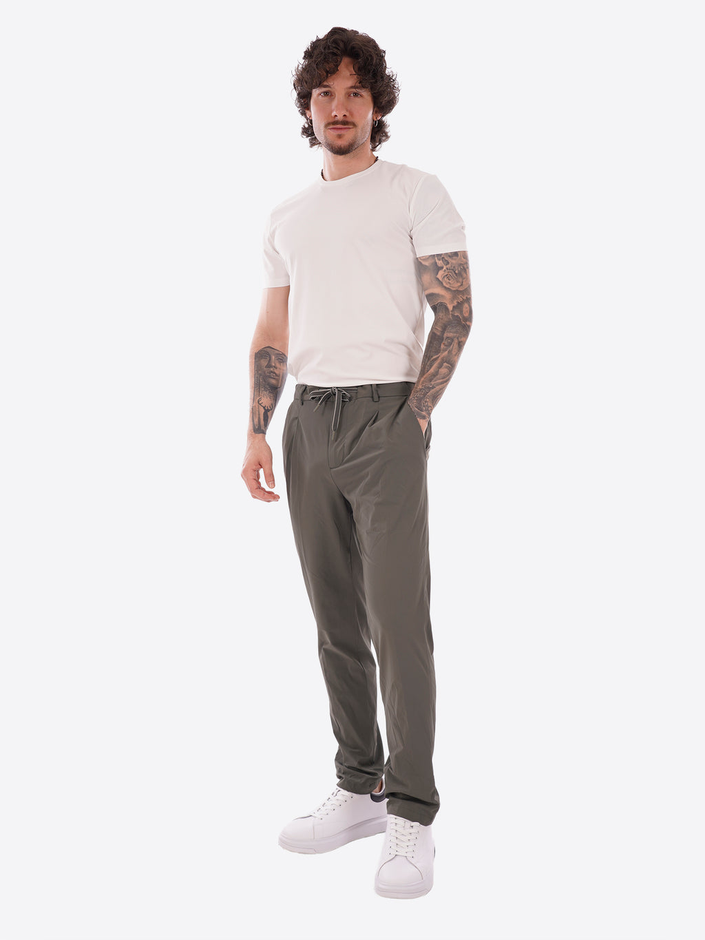 Pantalone YES-ZEE da Uomo - verde P670KQ00.979