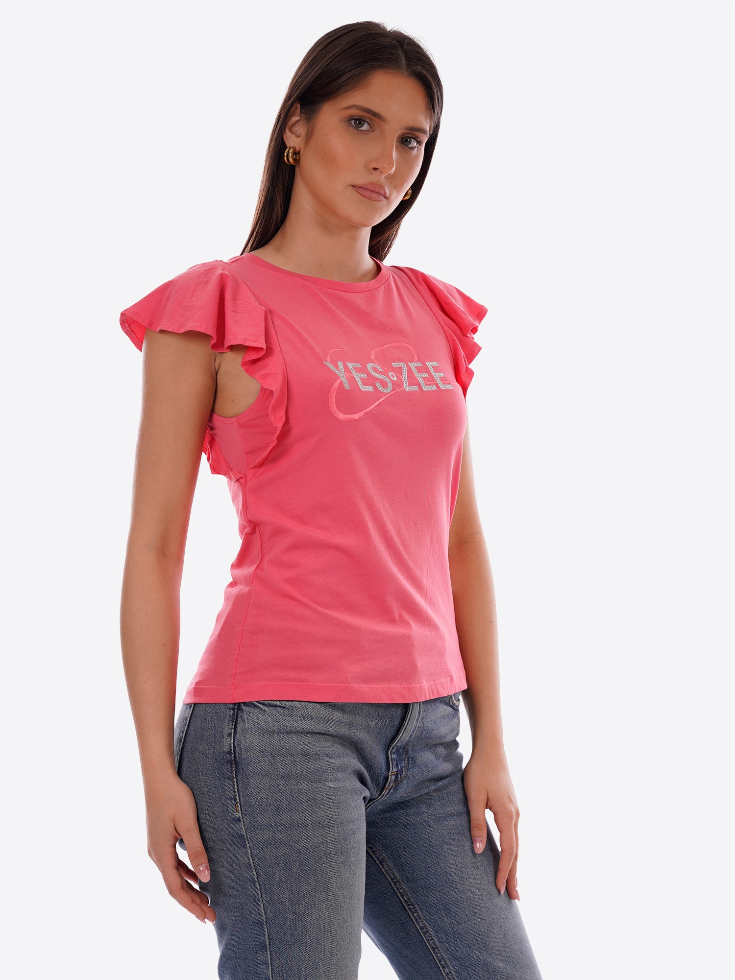 T-shirt YES-ZEE da Donna - arancione T209S700422