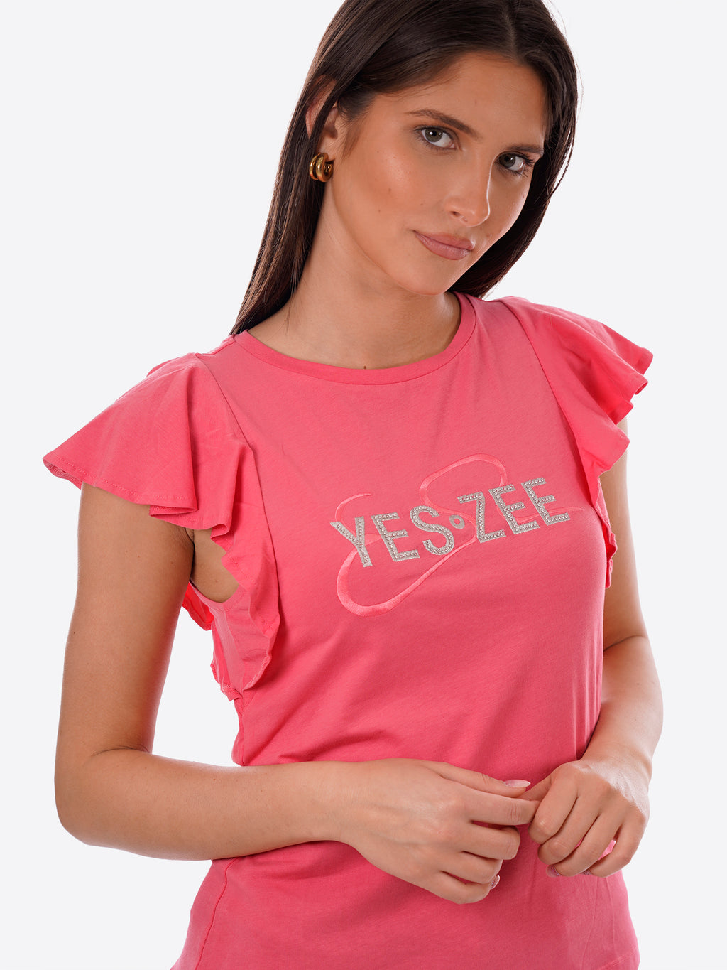 T-shirt YES-ZEE da Donna - arancione T209S700422