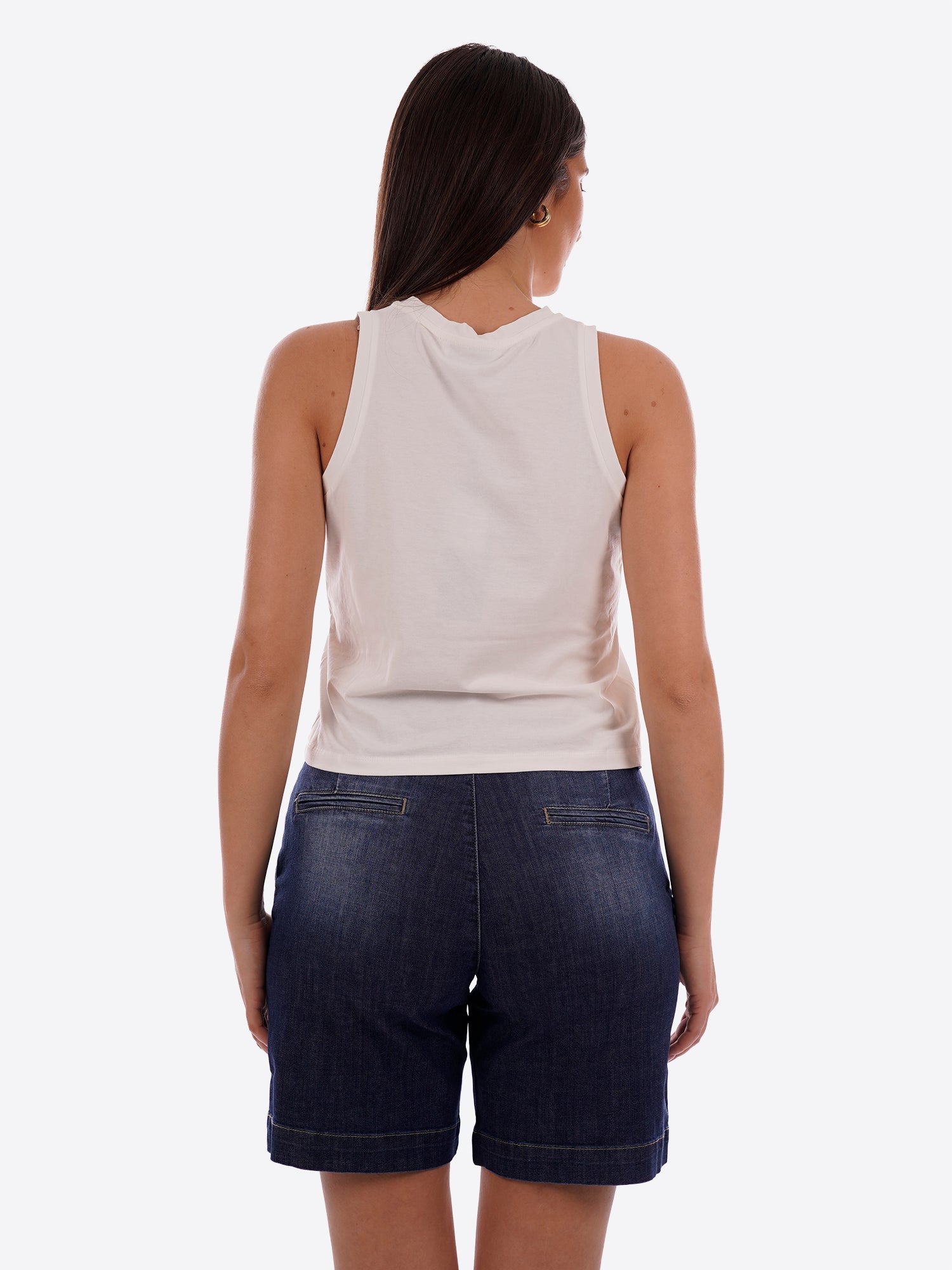 Canotta YES-ZEE da Donna - bianco T210S700107
