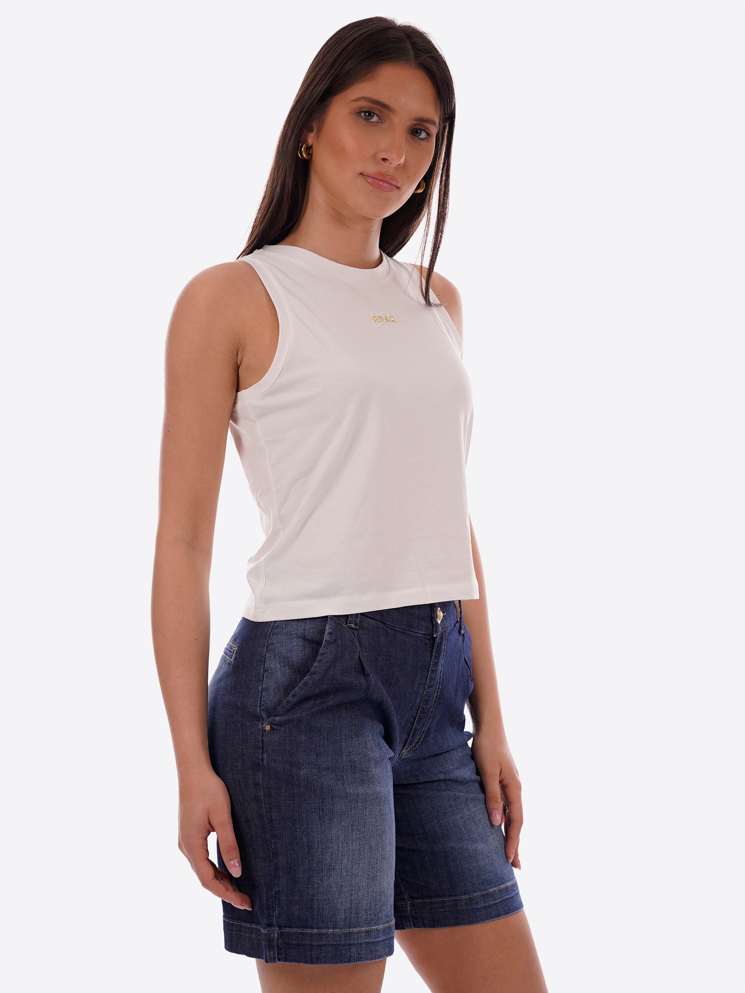 Canotta YES-ZEE da Donna - bianco T210S700107