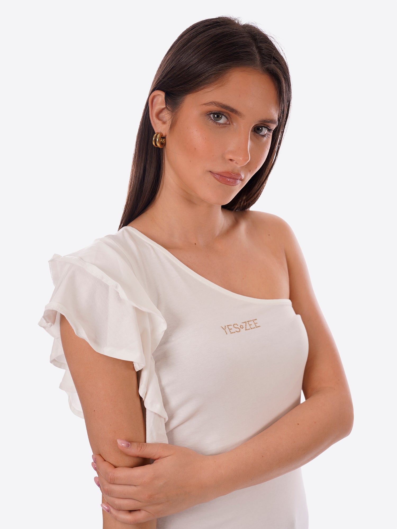 Top YES-ZEE da Donna - bianco T211S700107