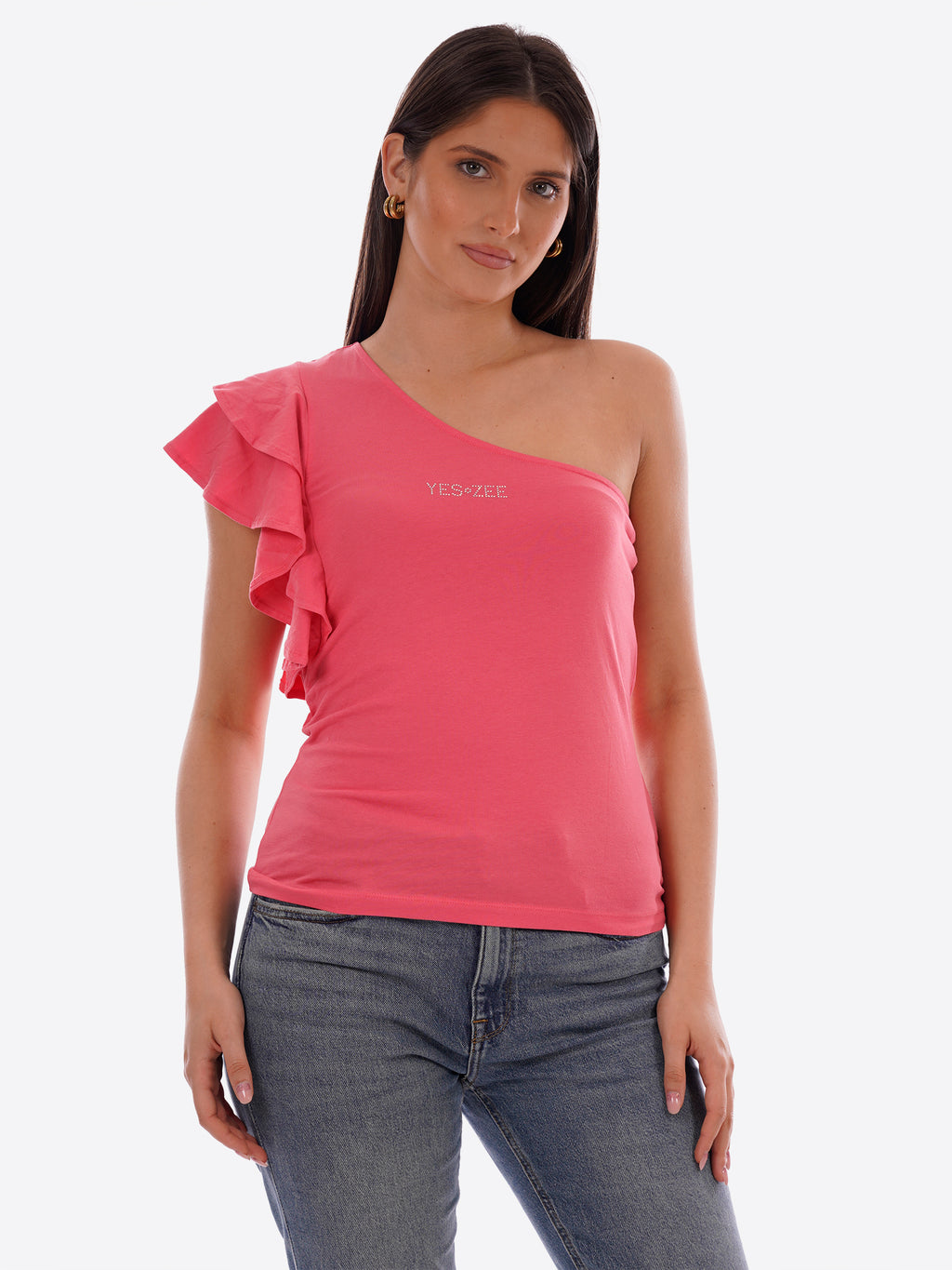 Top YES-ZEE da Donna - arancione T211S700422