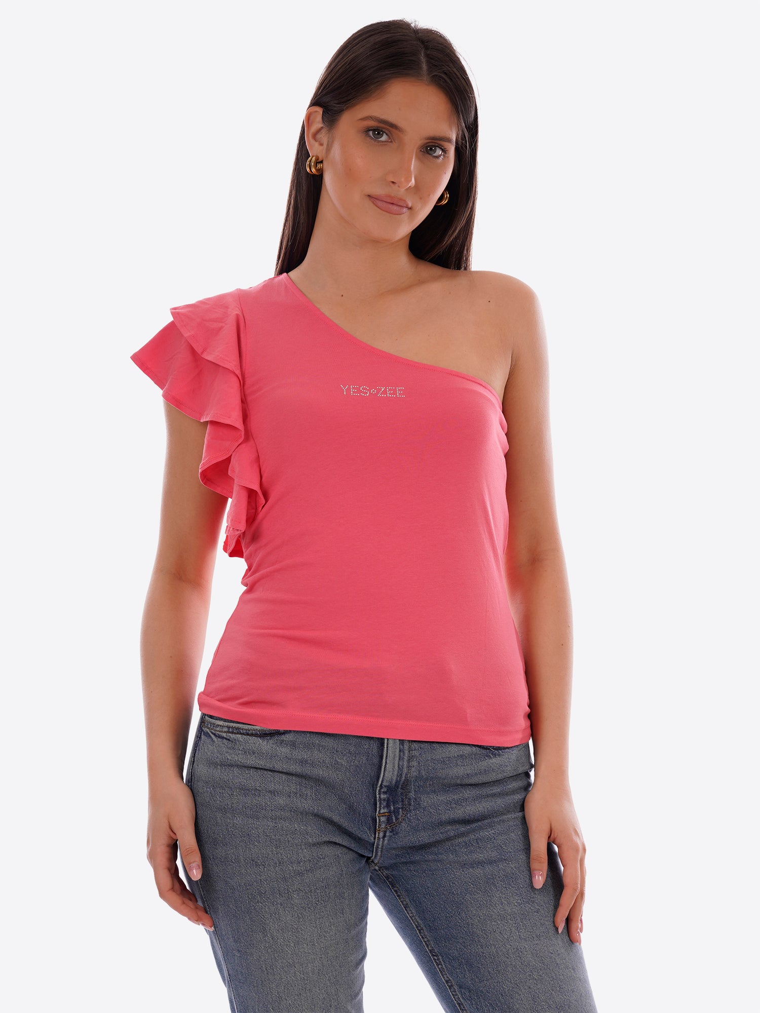 Top YES-ZEE da Donna - arancione T211S700422