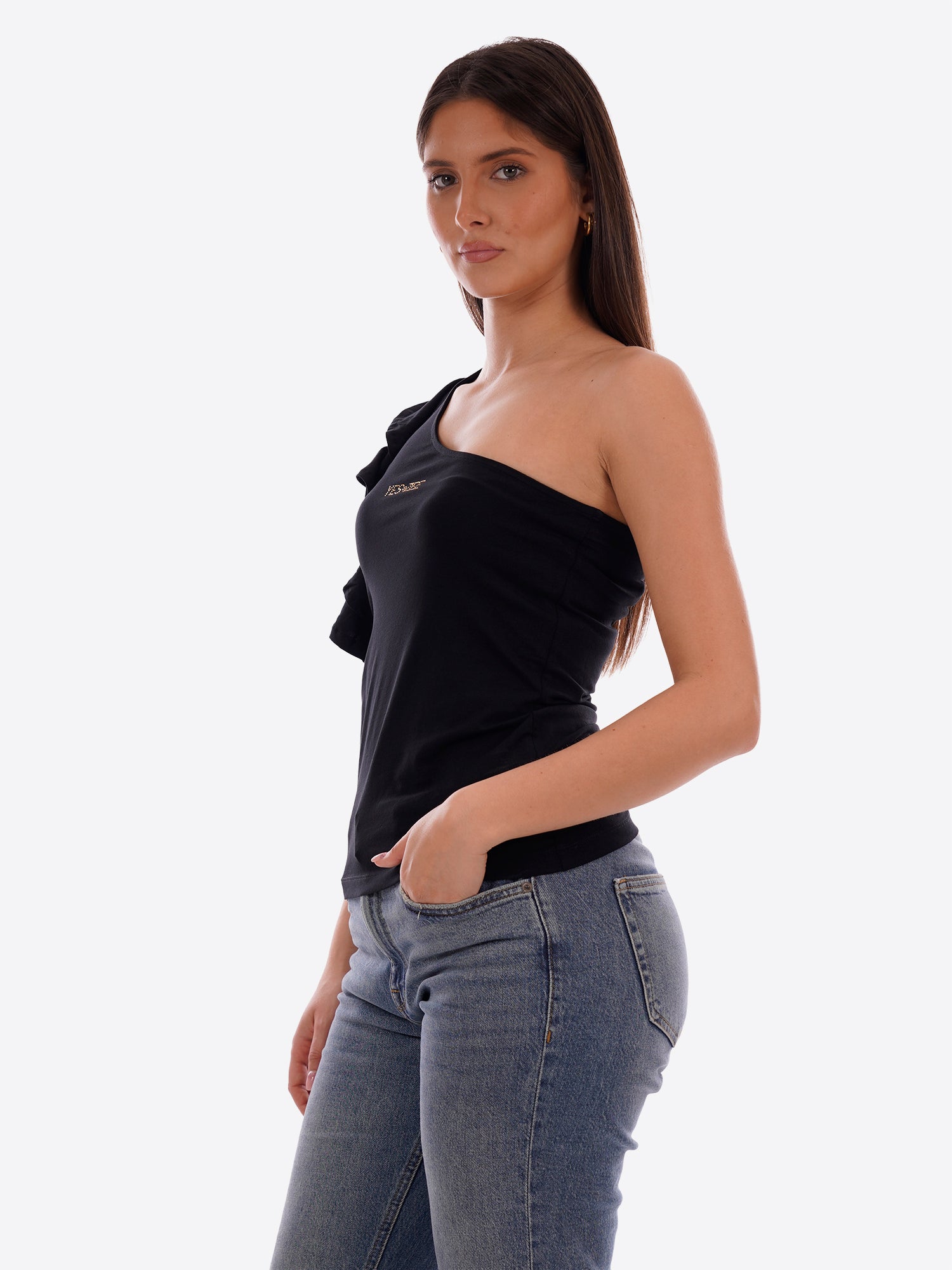 Top YES-ZEE da Donna - nero T211S700801