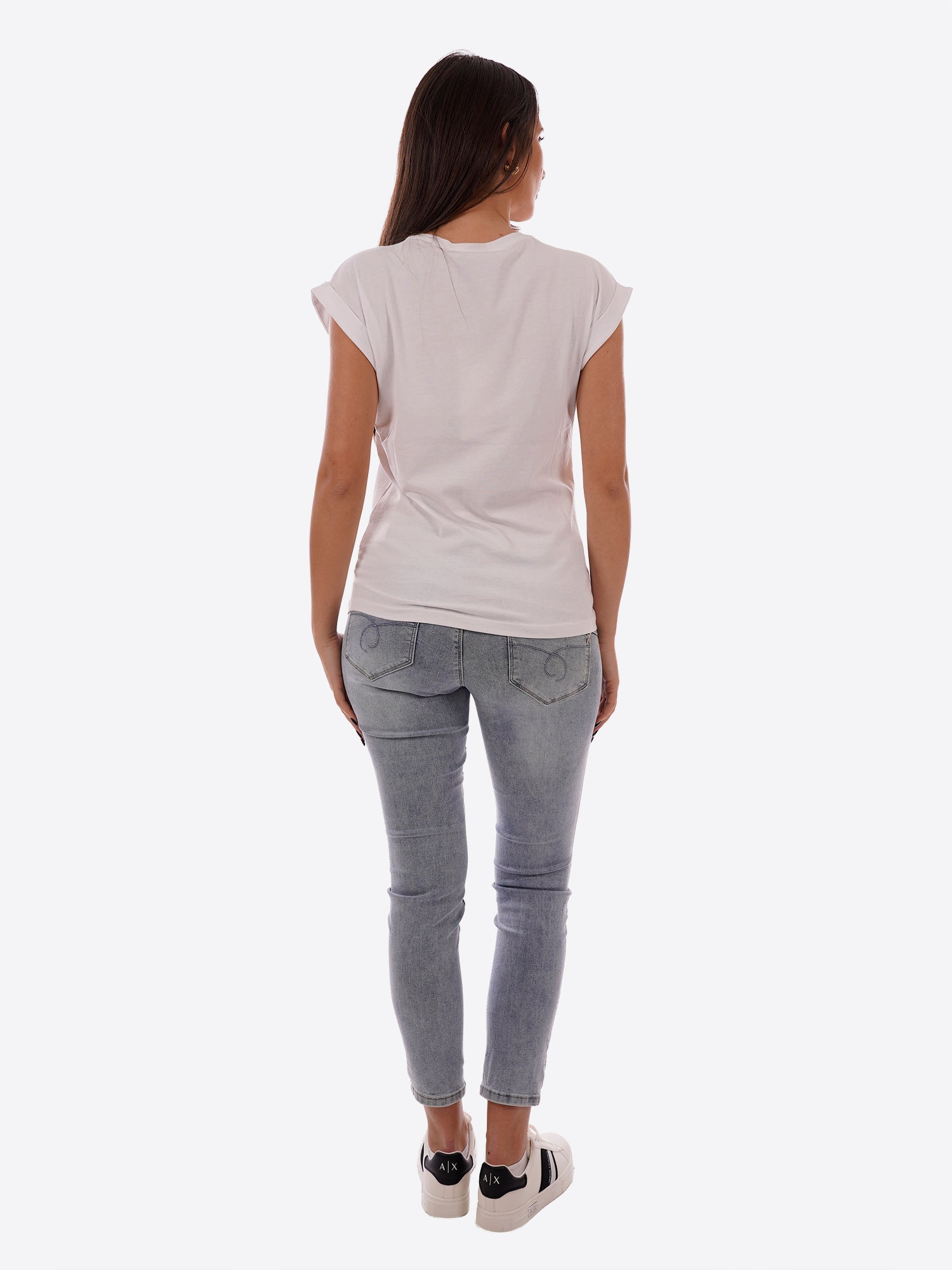 T-shirt YES-ZEE da Donna - bianco T215SG00127