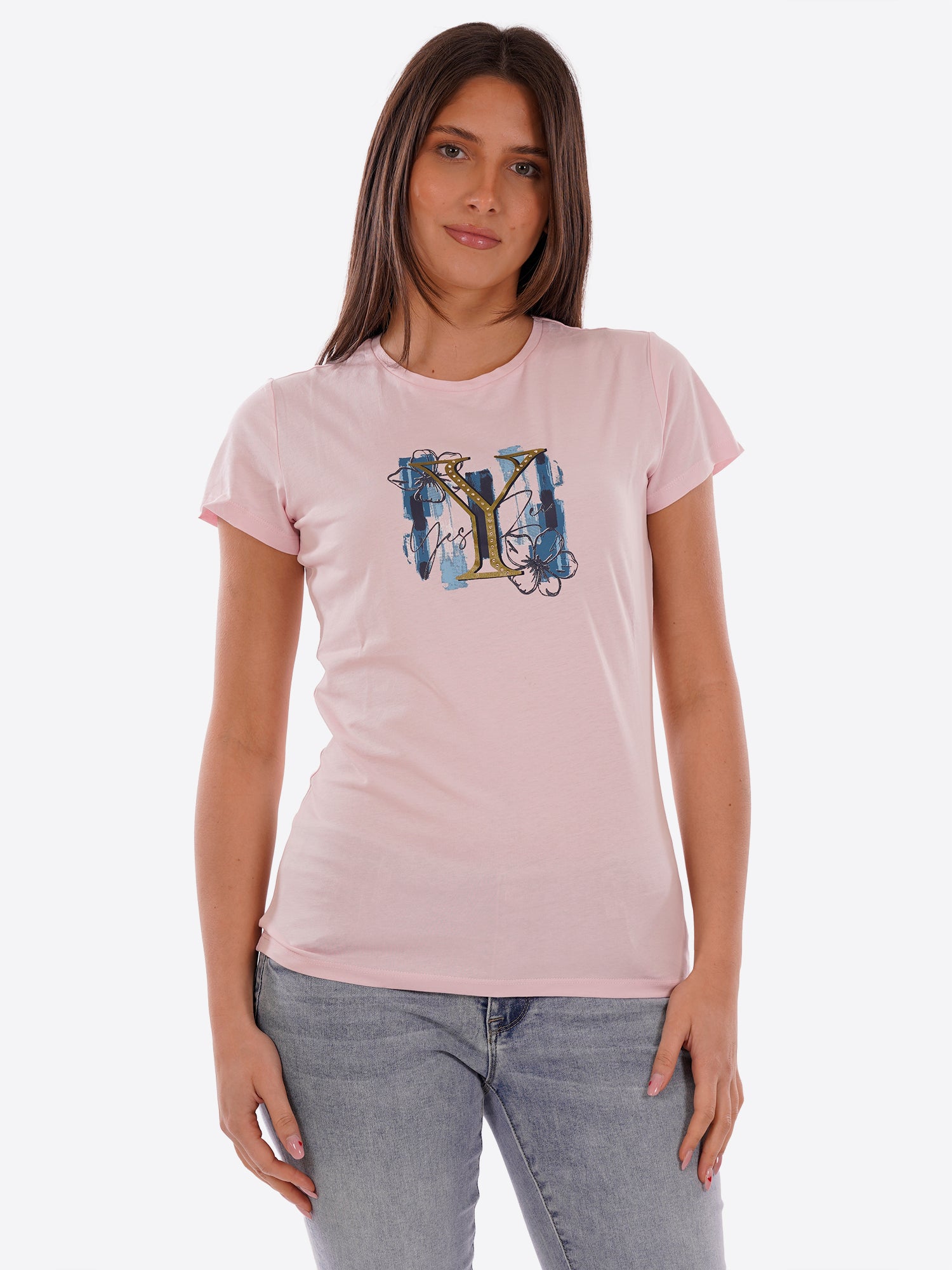 T-shirt YES-ZEE da Donna - blu T222T901713