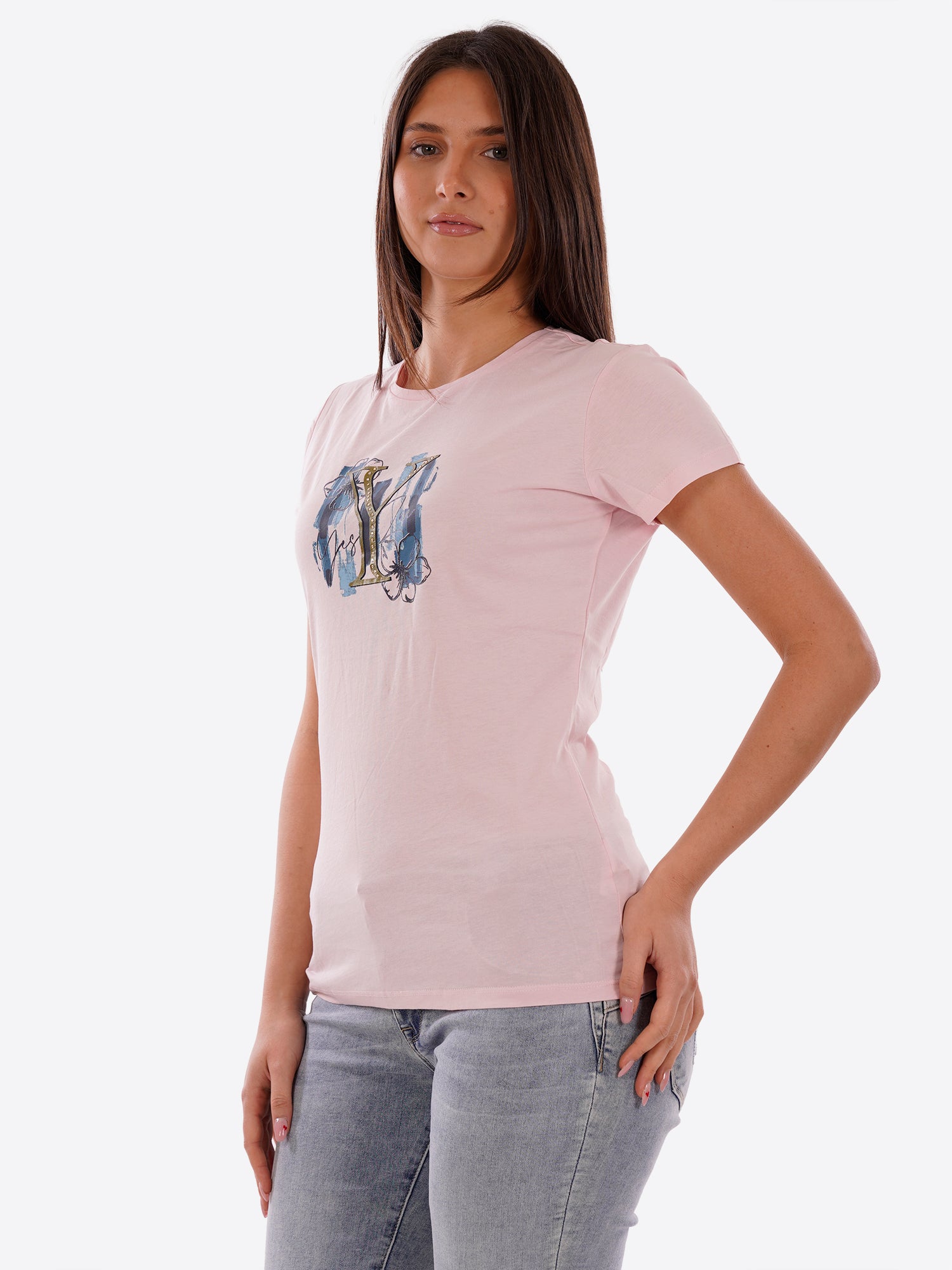 T-shirt YES-ZEE da Donna - blu T222T901713