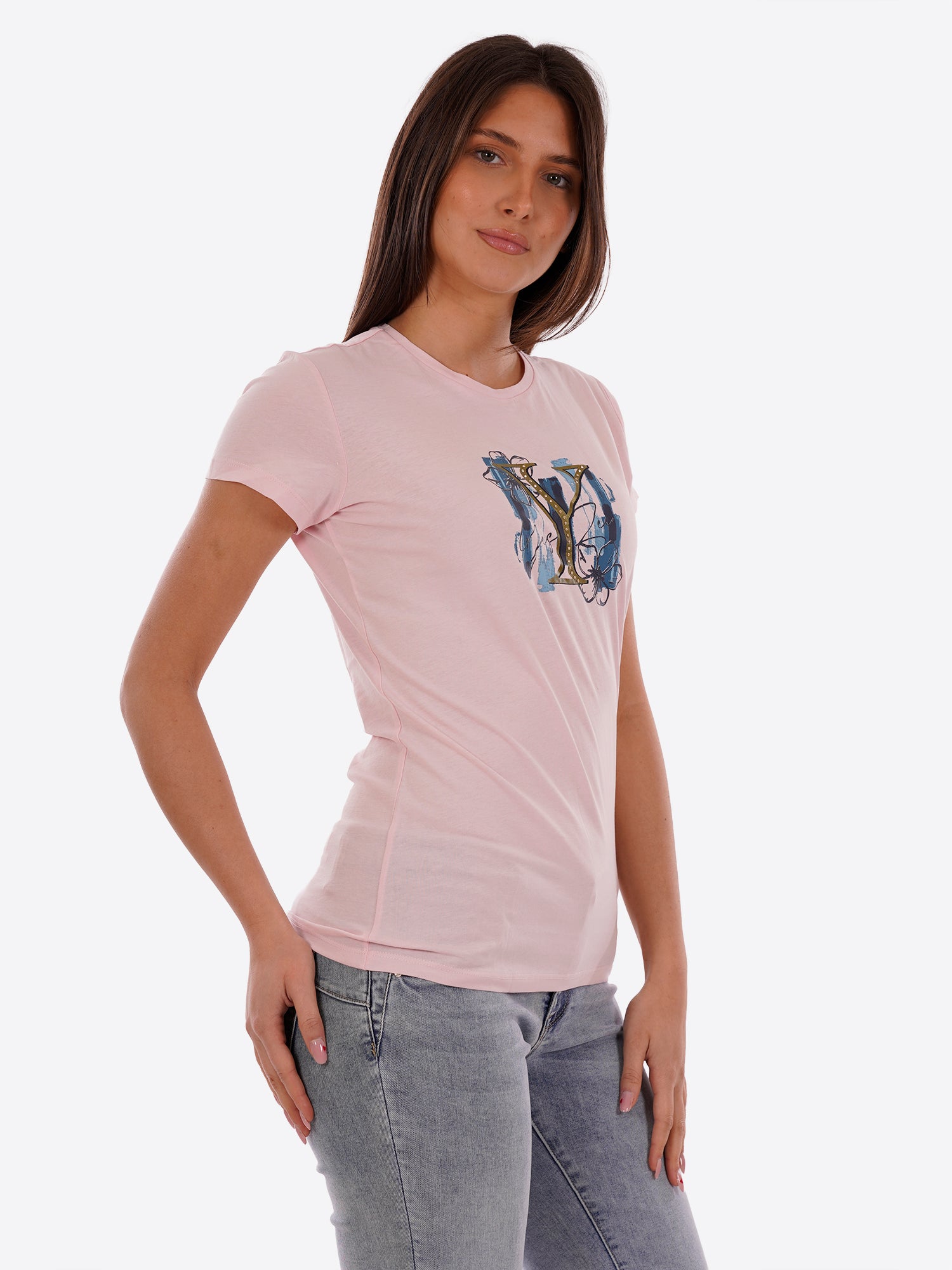 T-shirt YES-ZEE da Donna - blu T222T901713