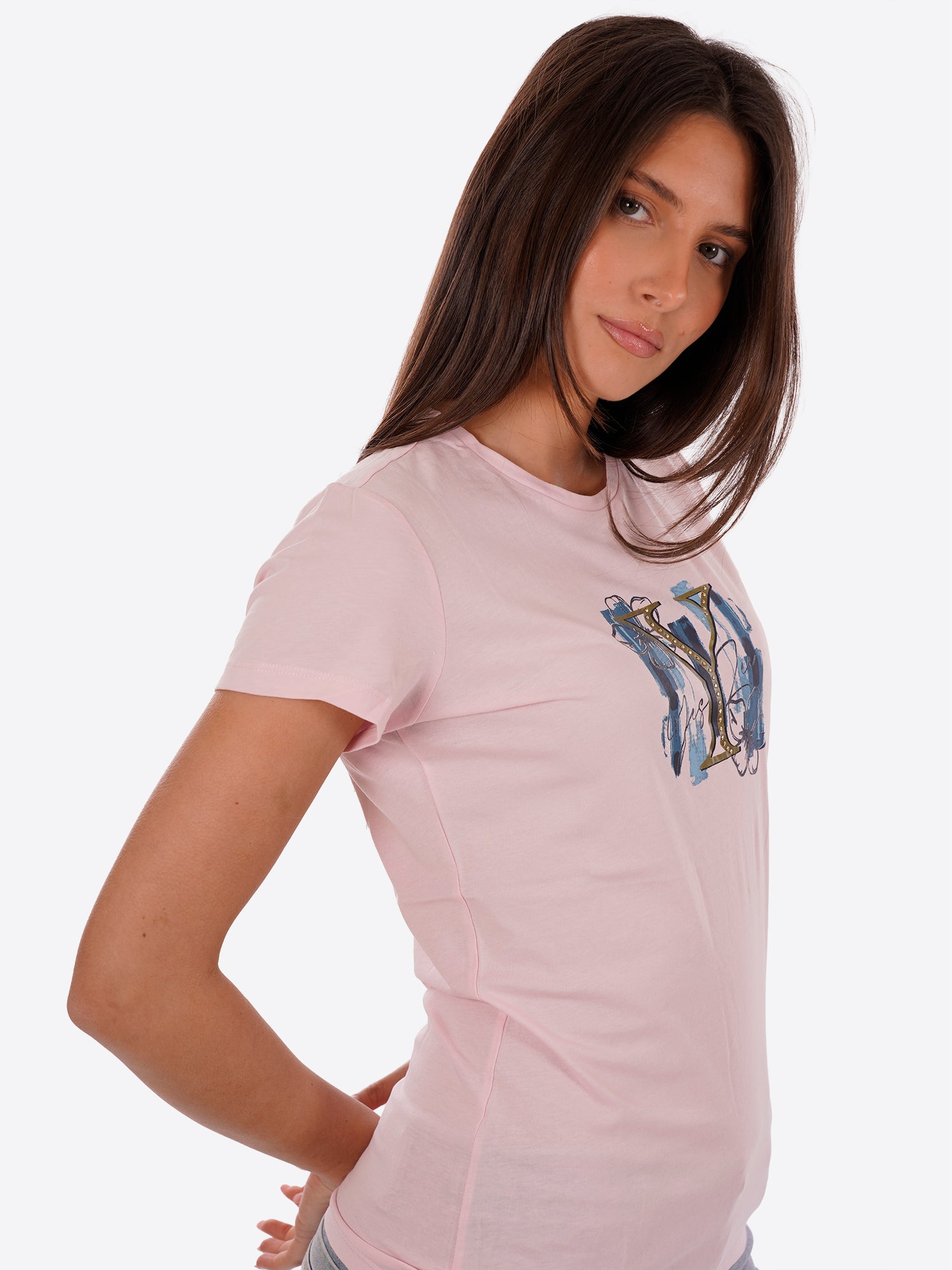 T-shirt YES-ZEE da Donna - blu T222T901713