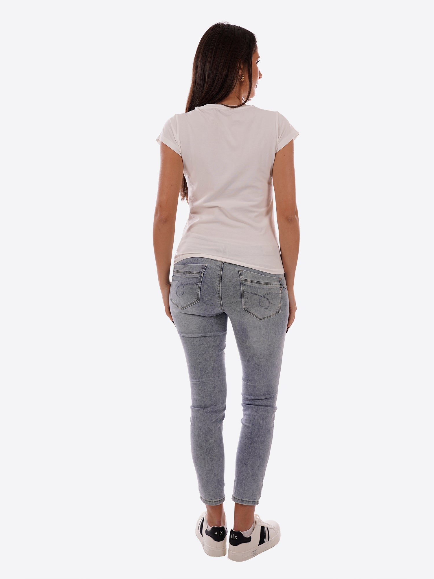 T-shirt YES-ZEE da Donna - bianco T257S700107