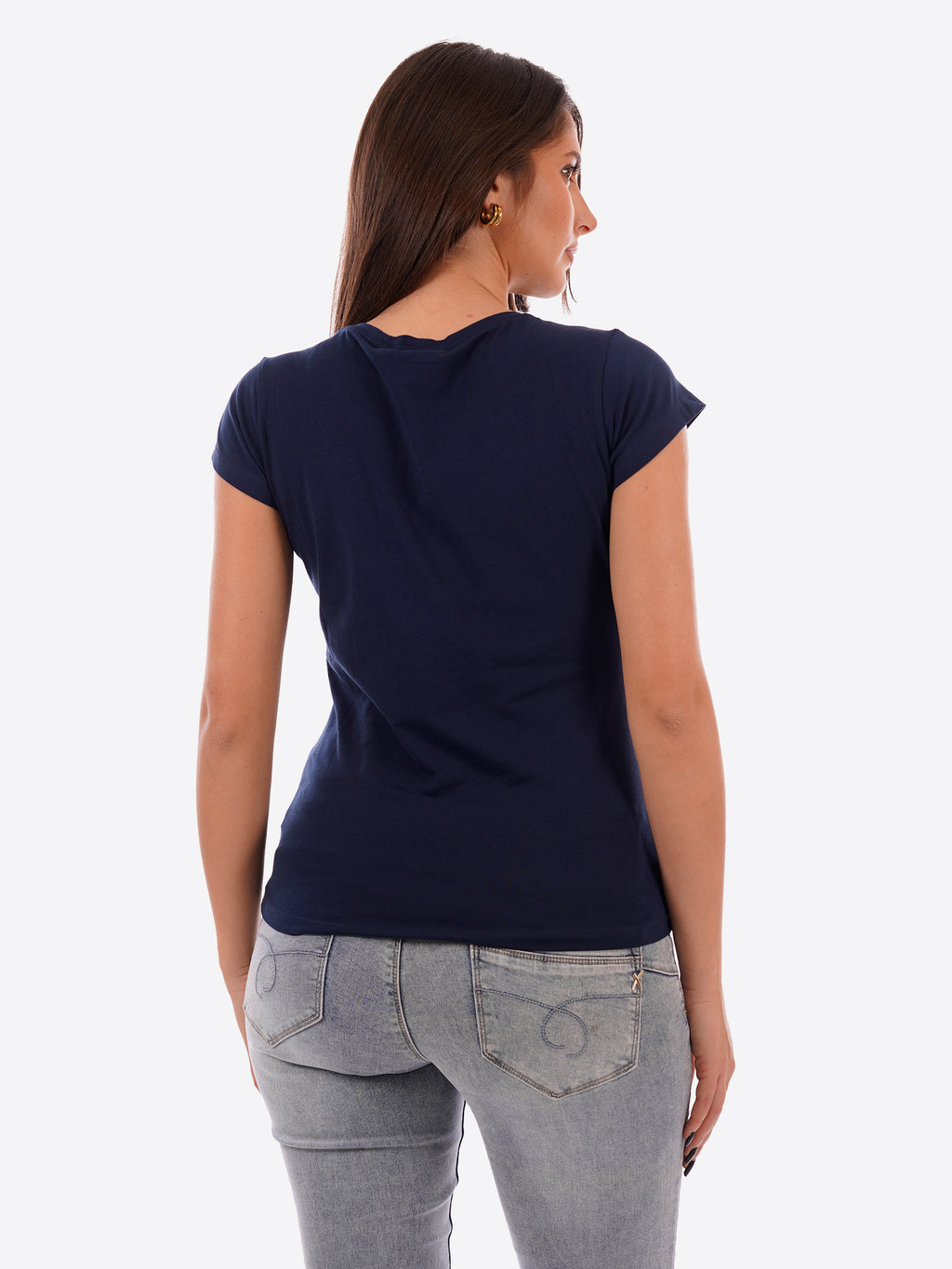 T-shirt YES-ZEE da Donna - blu T257S700713