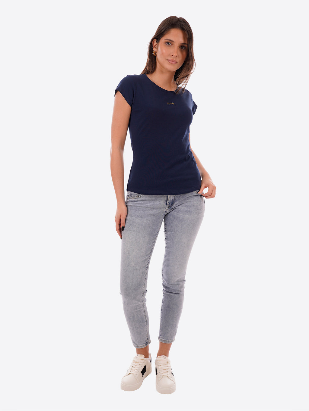 T-shirt YES-ZEE da Donna - blu T257S700713