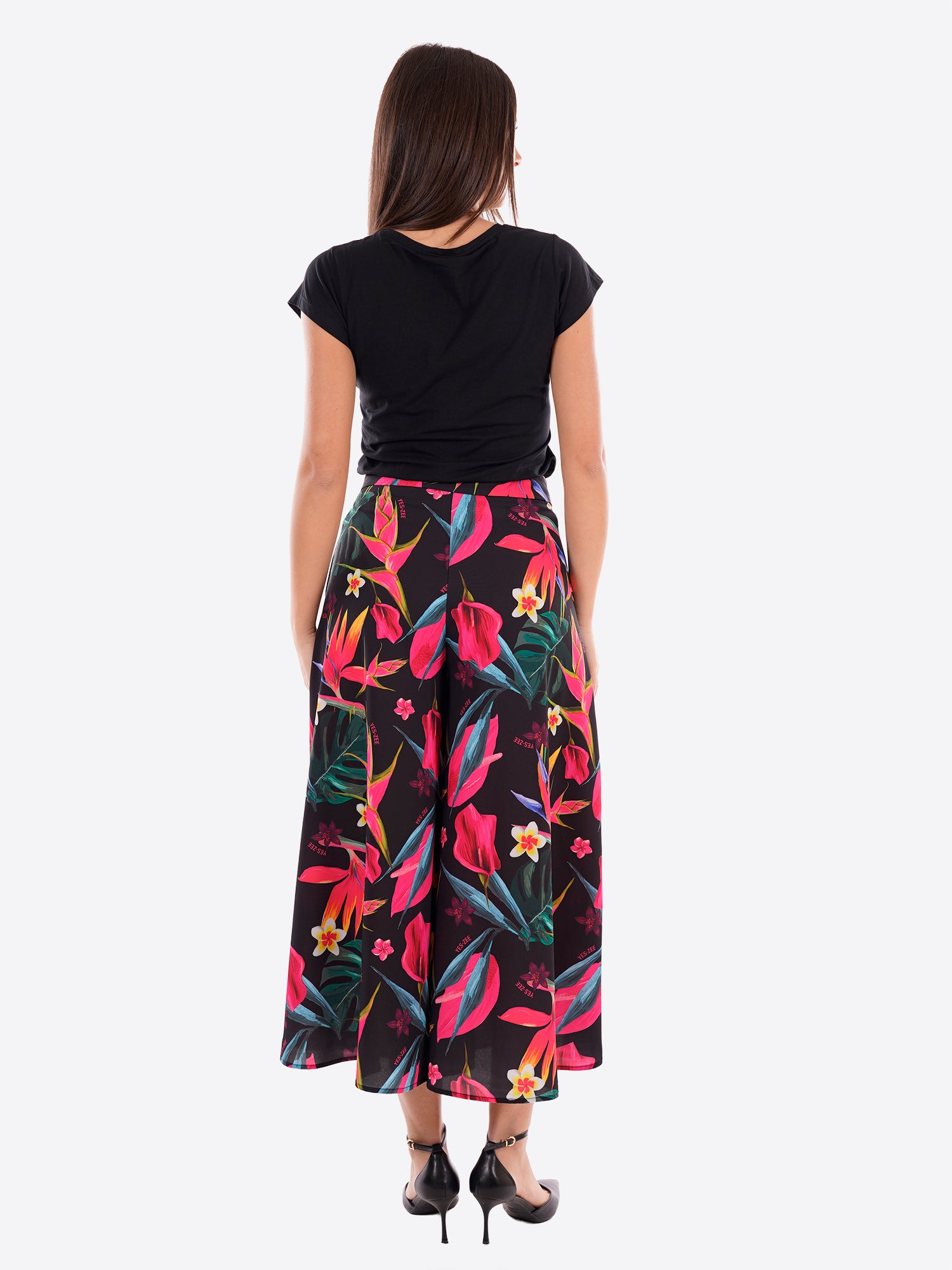 T-shirt YES-ZEE da Donna - nero T257S700801
