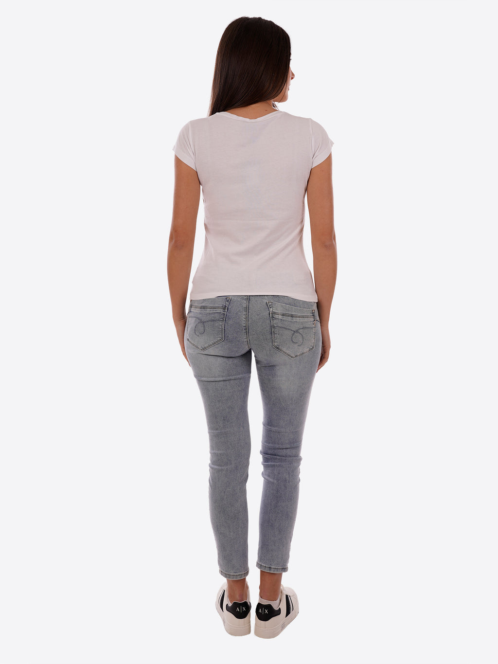 T-shirt YES-ZEE da Donna - bianco T257T900127
