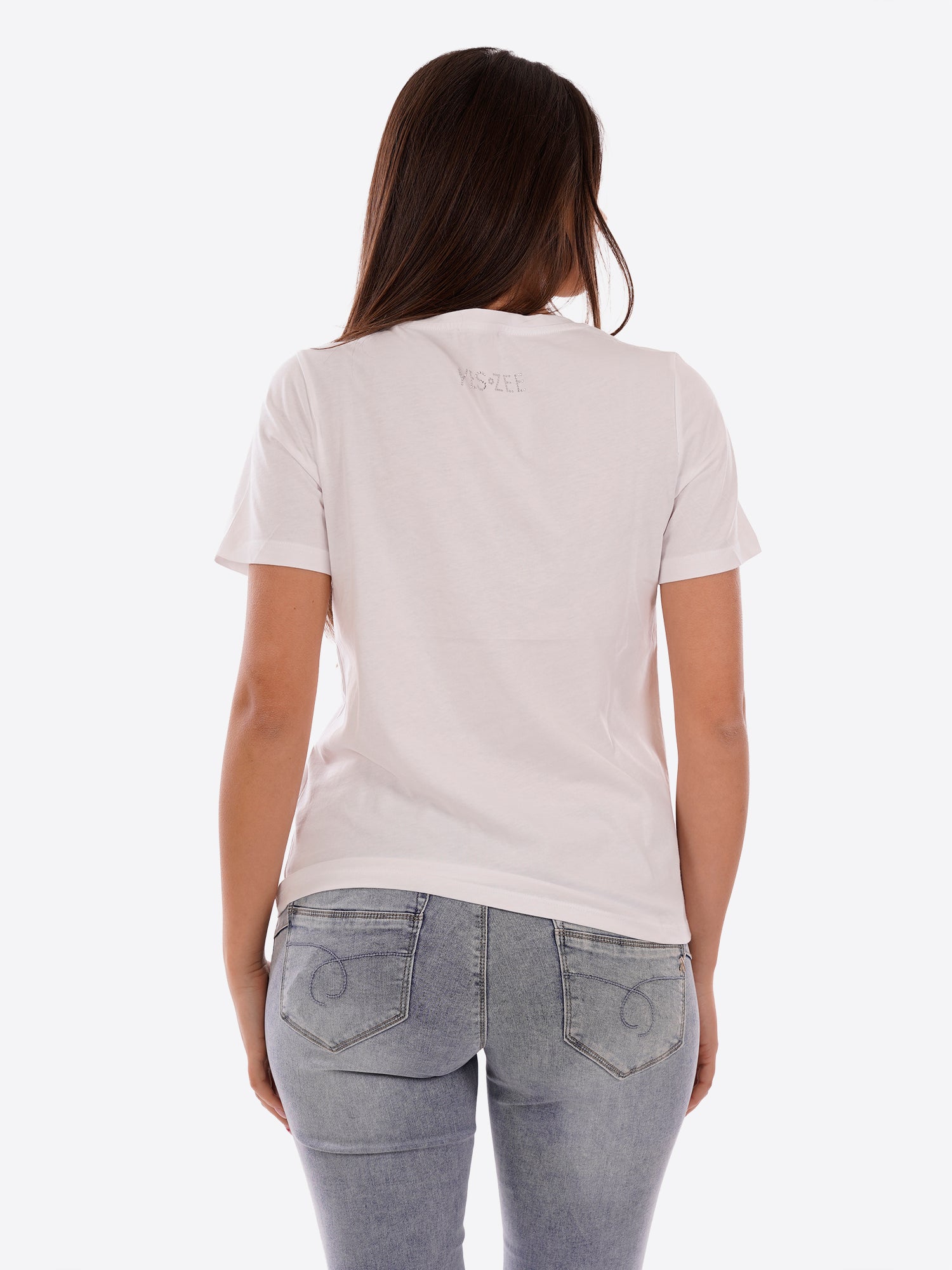 T-shirt YES-ZEE da Donna - bianco T267S100101