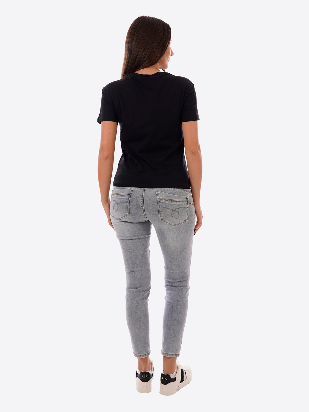 T-shirt YES-ZEE da Donna - nero T269S100801