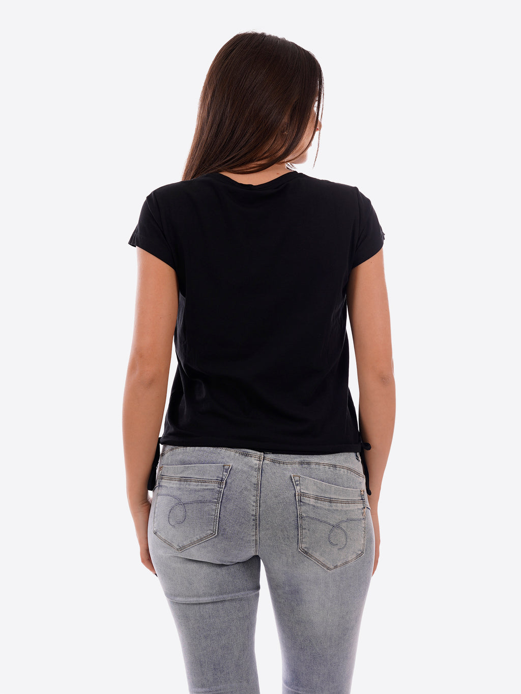 T-shirt YES-ZEE da Donna - nero T270S700801