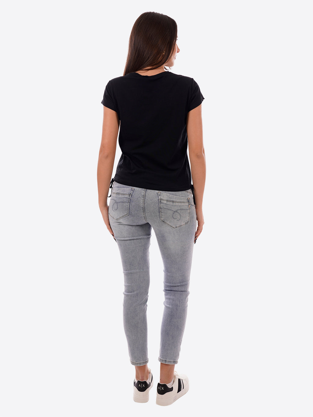 T-shirt YES-ZEE da Donna - nero T270S700801