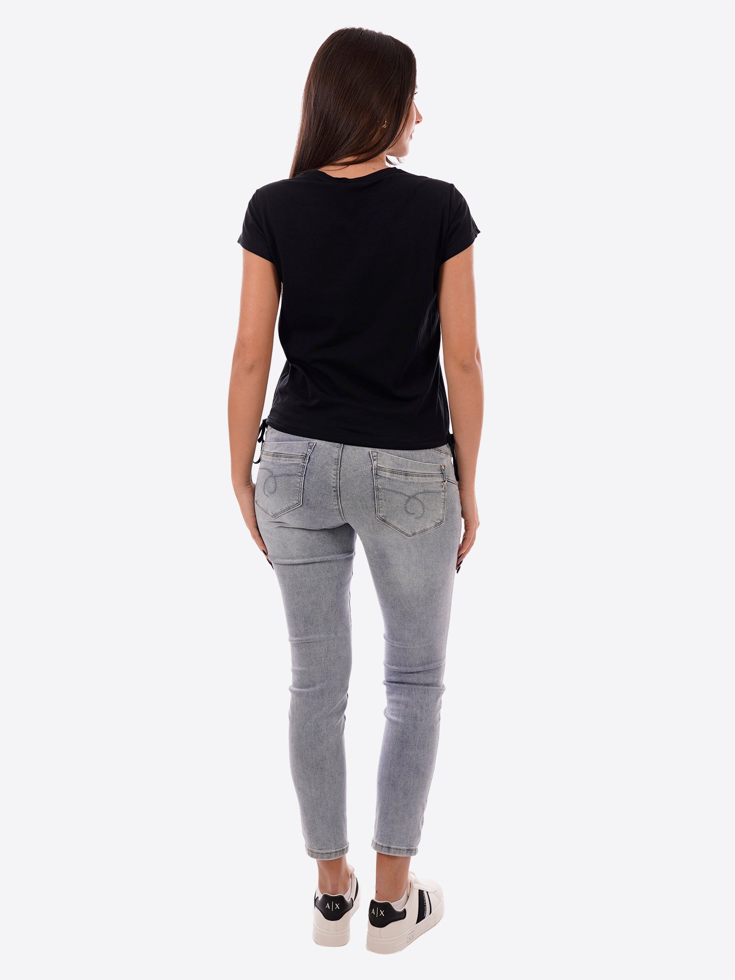 T-shirt YES-ZEE da Donna - nero T270S700801