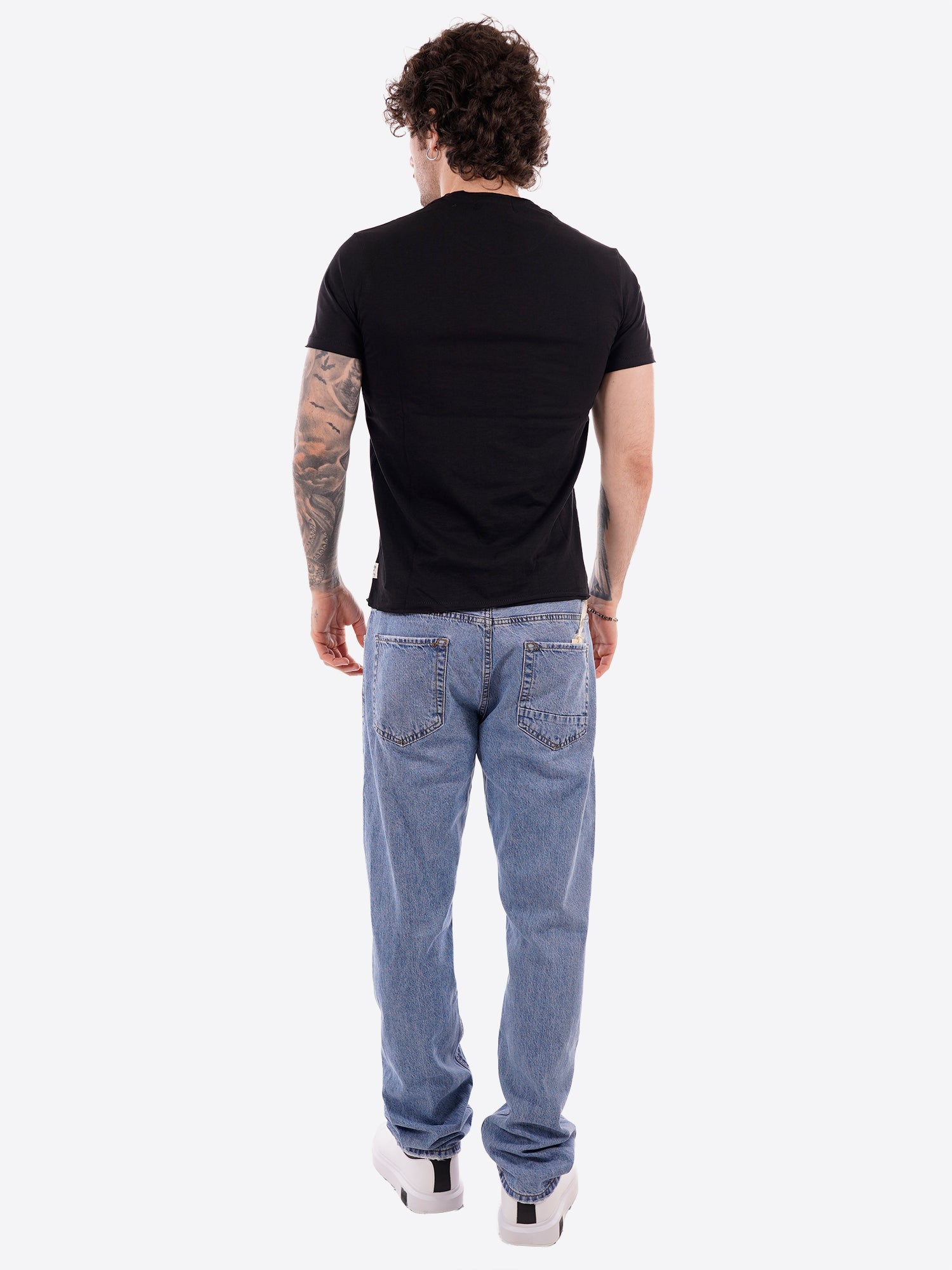 T-shirt YES-ZEE da Uomo - nero T722TL00801