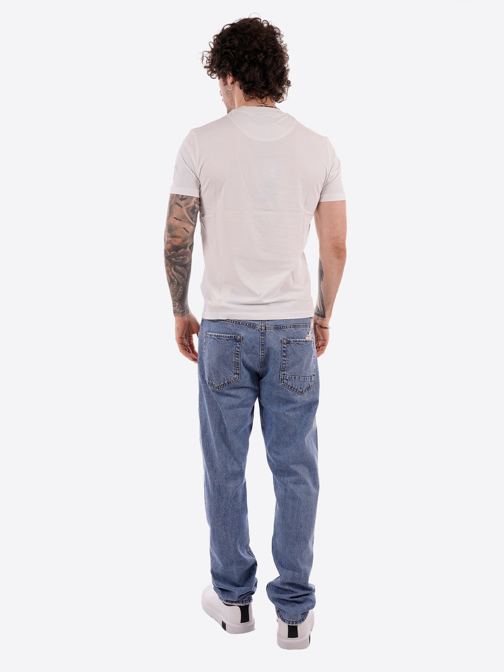 T-shirt YES-ZEE da Uomo - bianco T766SG02127